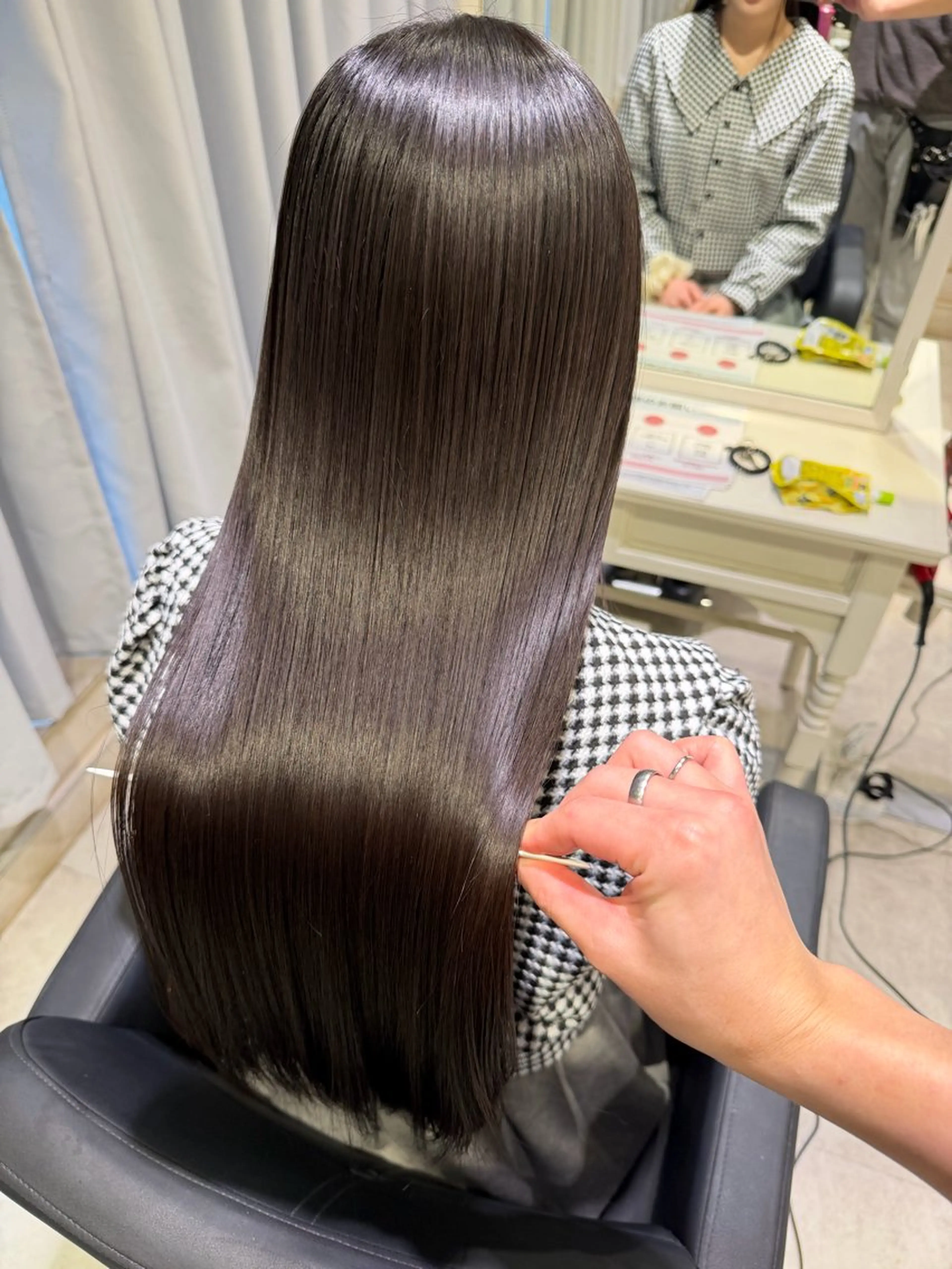 ロング カット 縮毛矯正 トリートメント 🟠髪質改善縮毛矯正 YUTO🟠のヘアスタイル