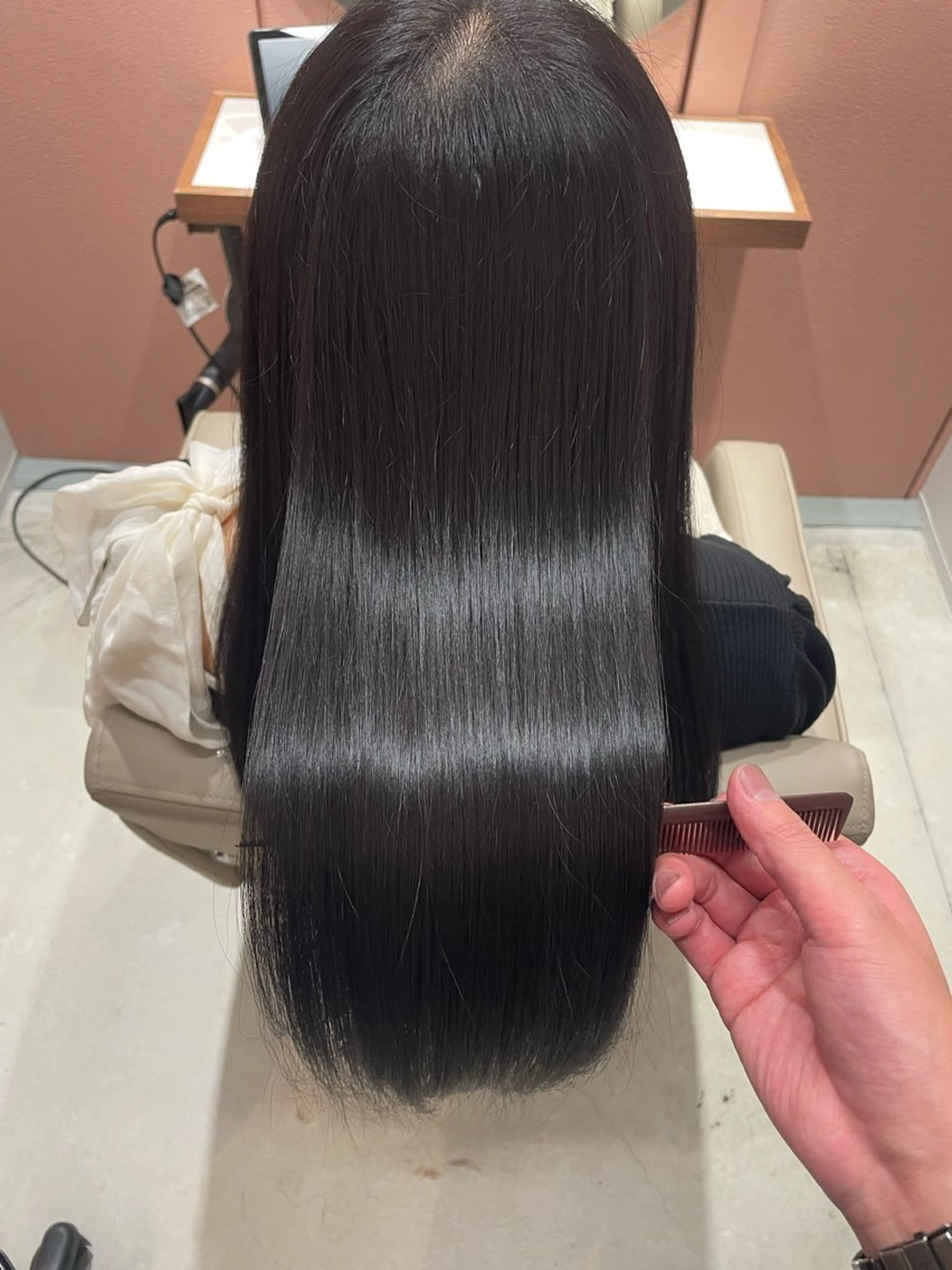 セミロング 北島 健大のヘアスタイル