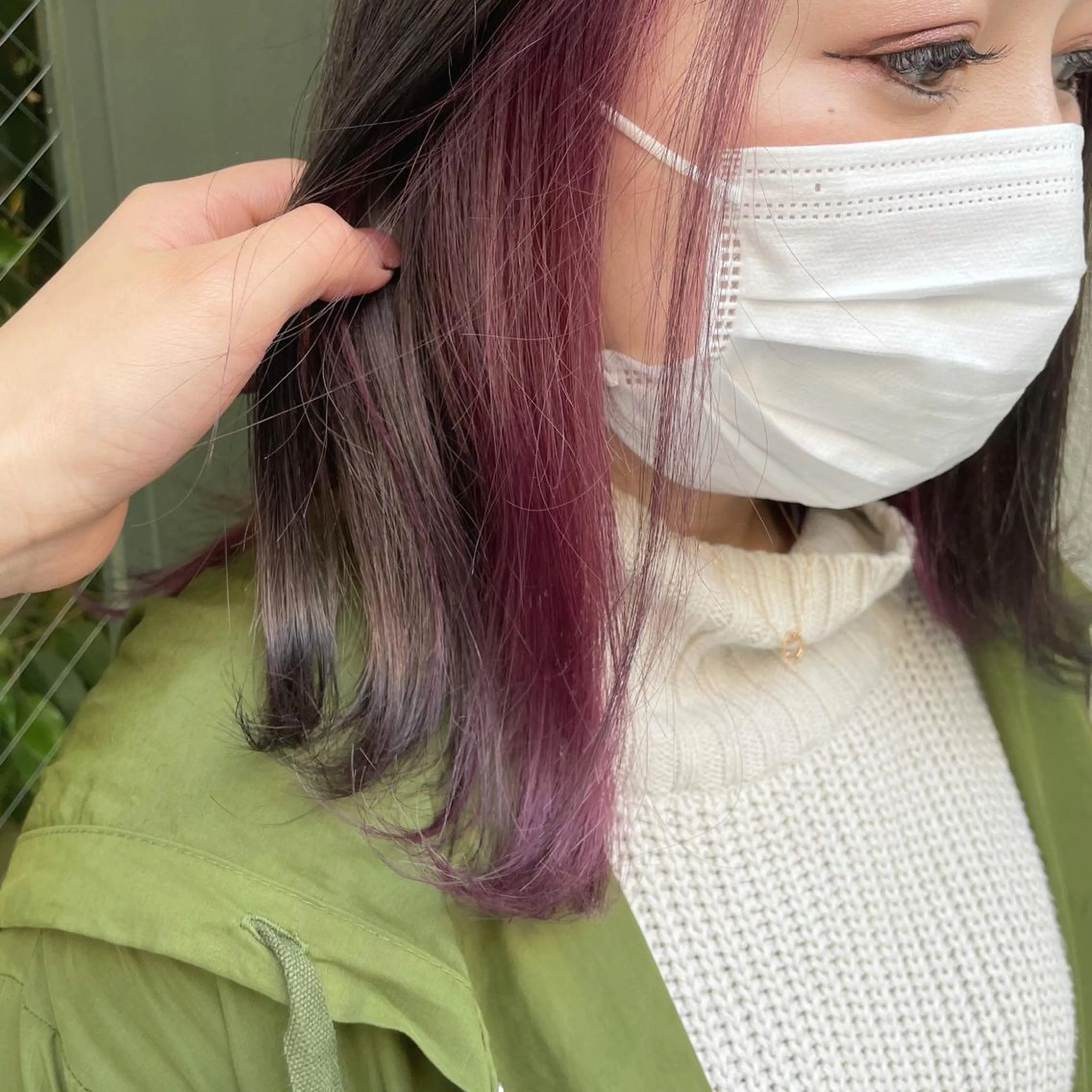 ミディアム カラー Hana ♡ marshu梅田のヘアスタイル