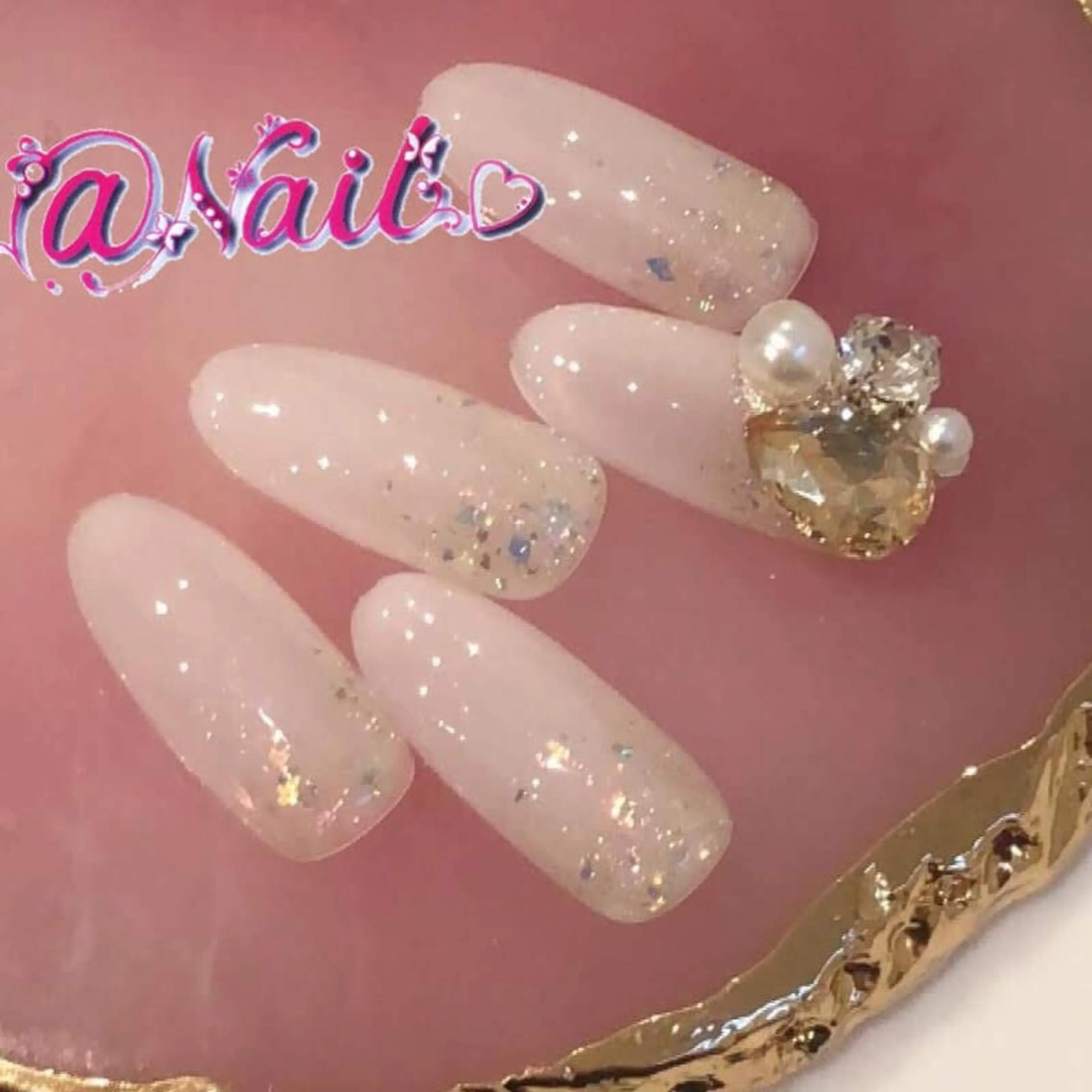 ネイル ネイルチップ 小尾 栞のネイルデザイン