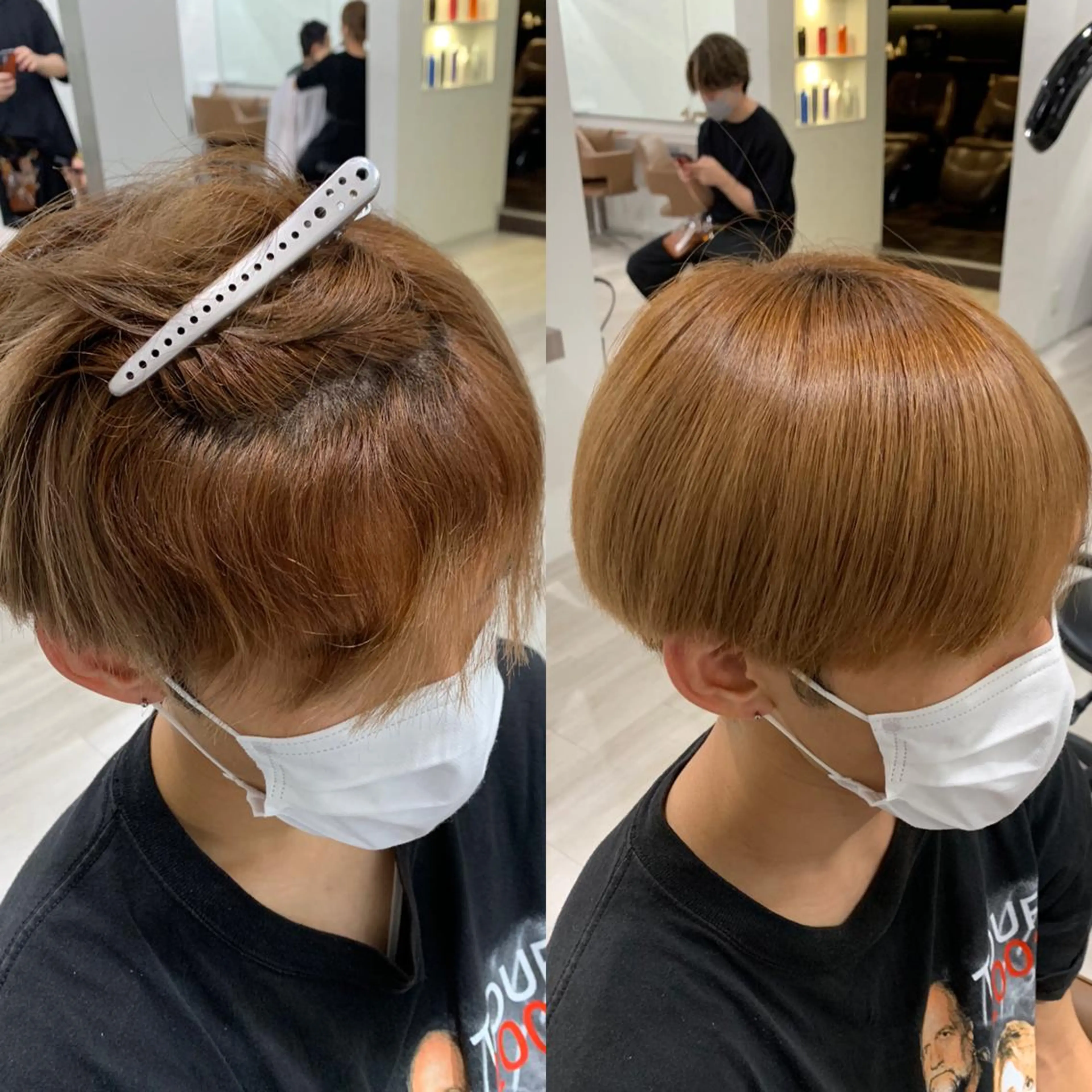 パーマ メンズ ストレートパーマ CURE nex the salon表参道所属・【縮毛矯正プロ講師】 島野 伊央汰のヘアスタイル