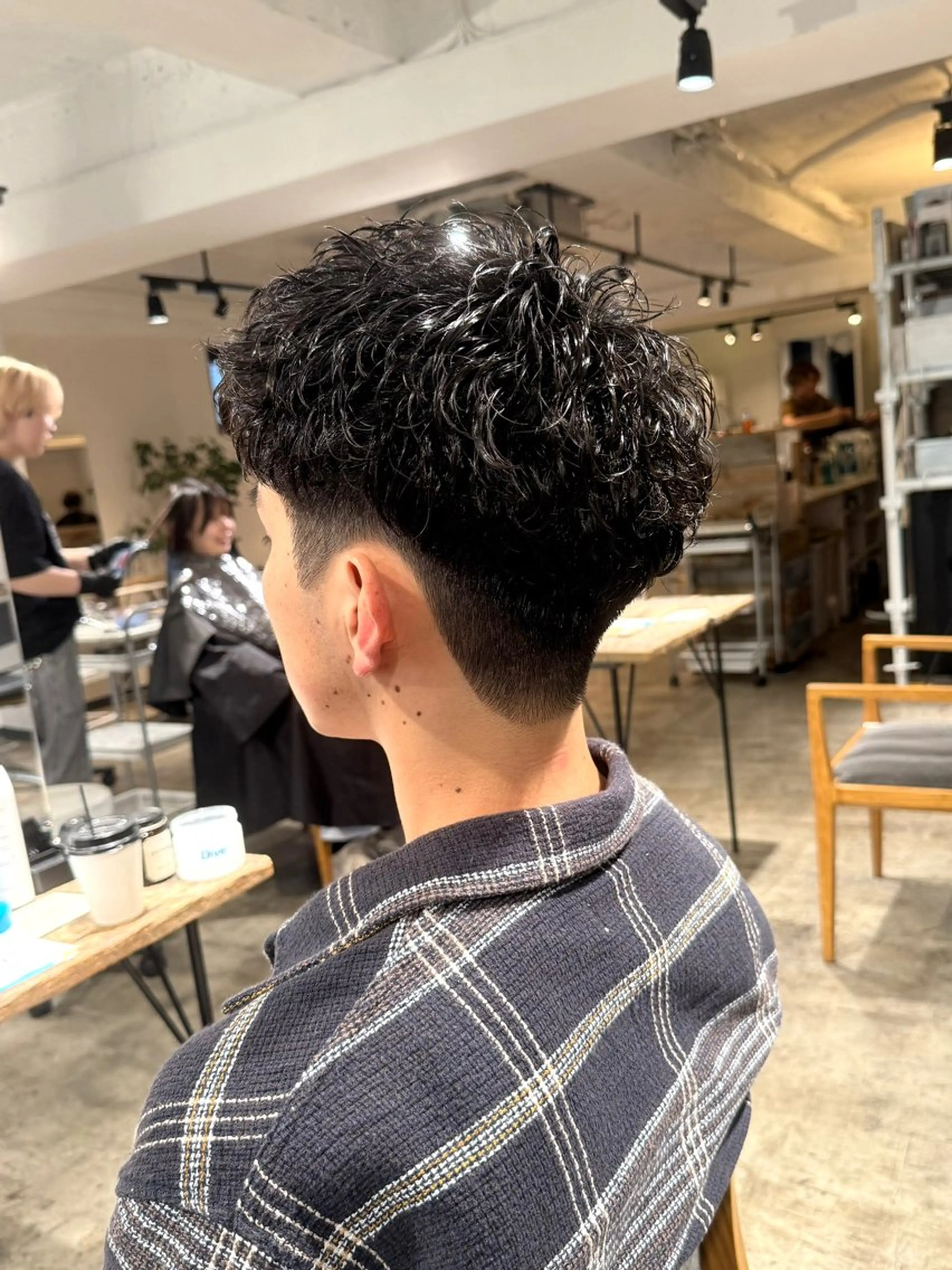 パーマ メンズ メンズパーマ カット パーマ トリートメント 骨格補正施術/メンズ 専門美容師/YUYAのヘアスタイル