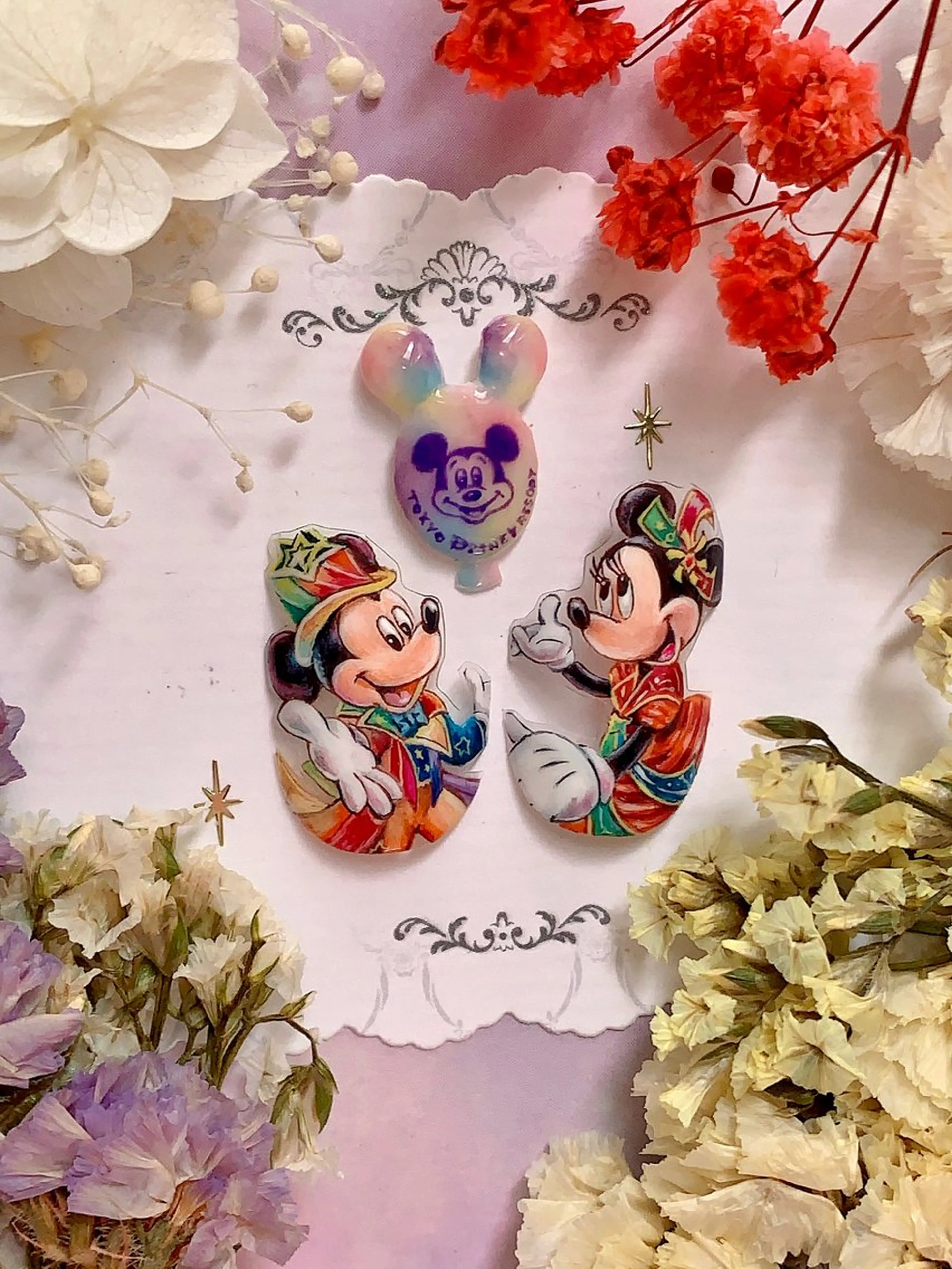 ネイル アートネイル ぷっくりネイル シェアサロンLei.g(レイジー)所属・3Dアートネイル💗 都築レナのネイルデザイン