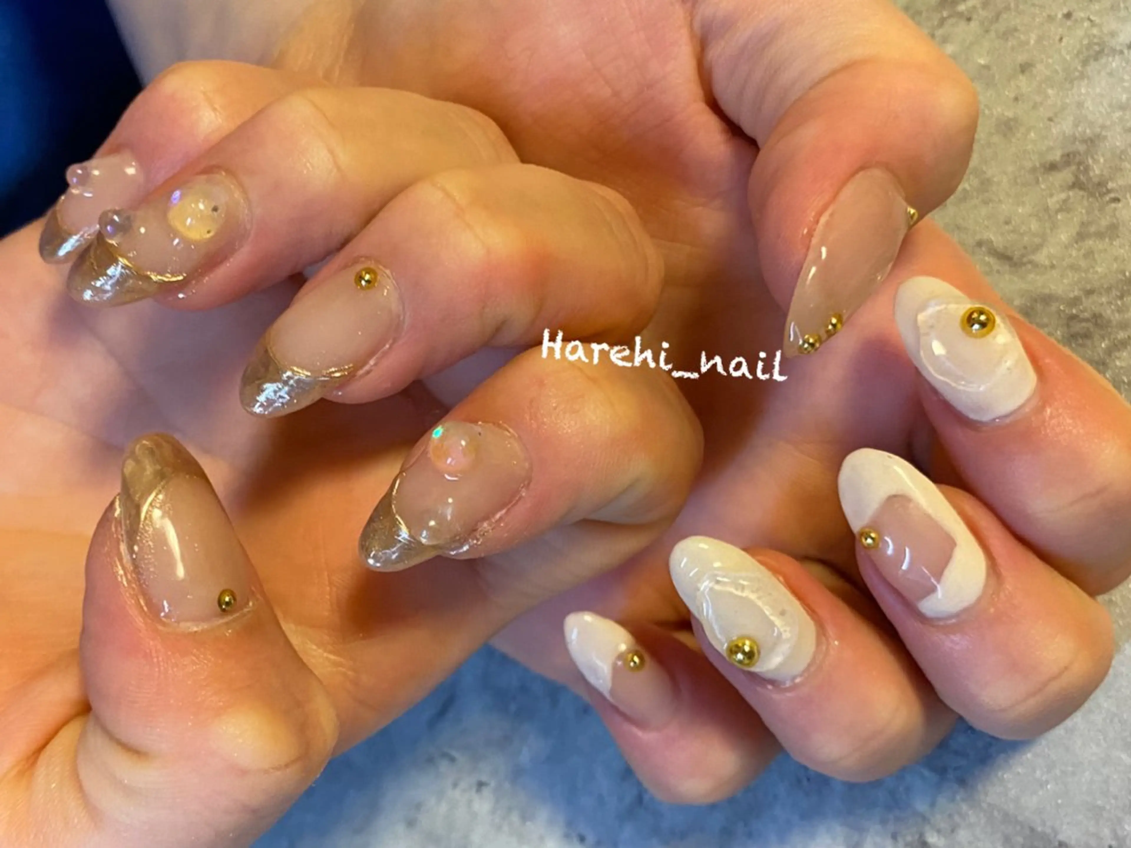 ネイル ハンドネイル Harehi_ nailのネイルデザイン