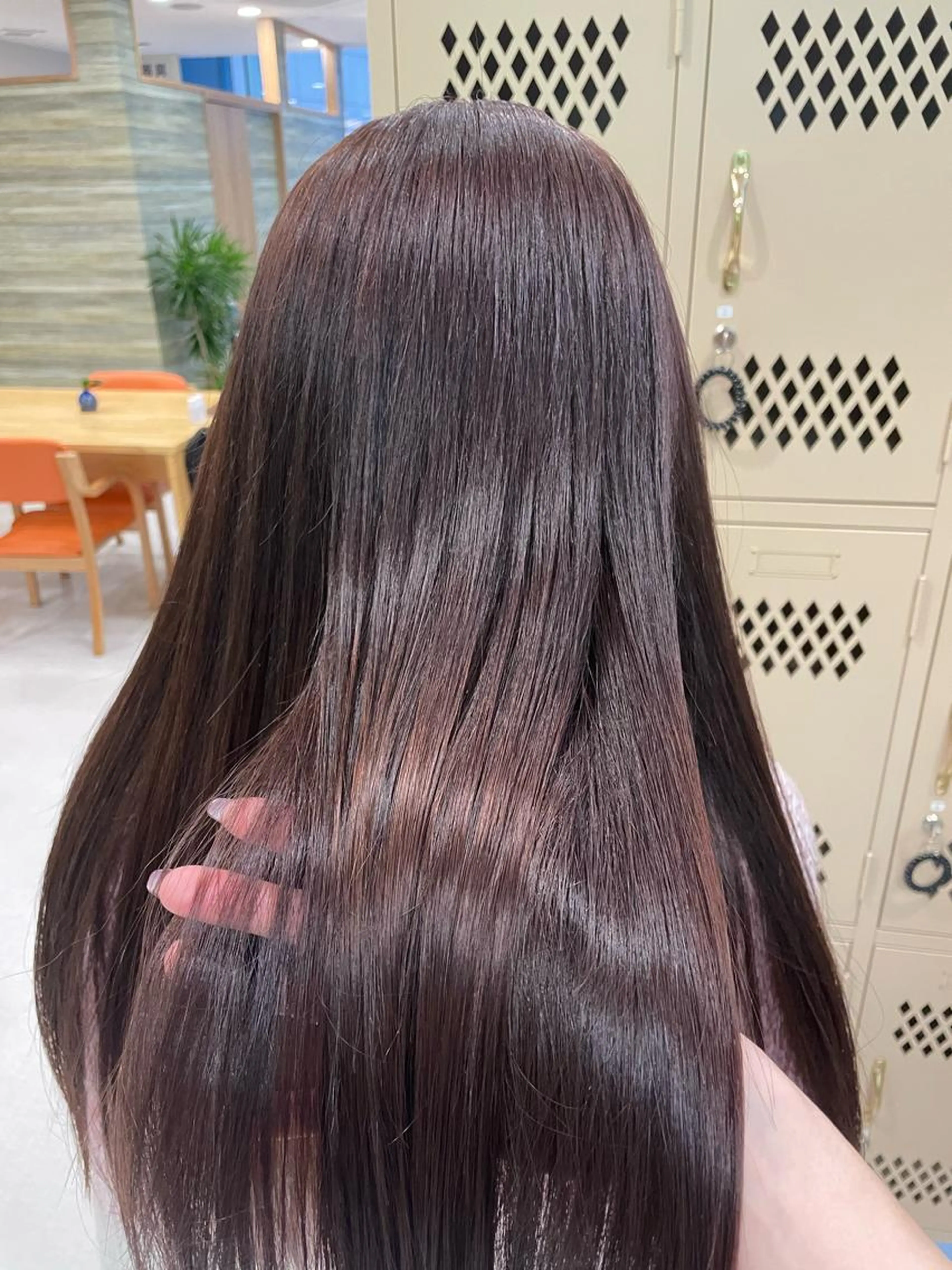 韓国風カット✂︎ケアフルカラー  12100円　【ツヤ髪】の写真