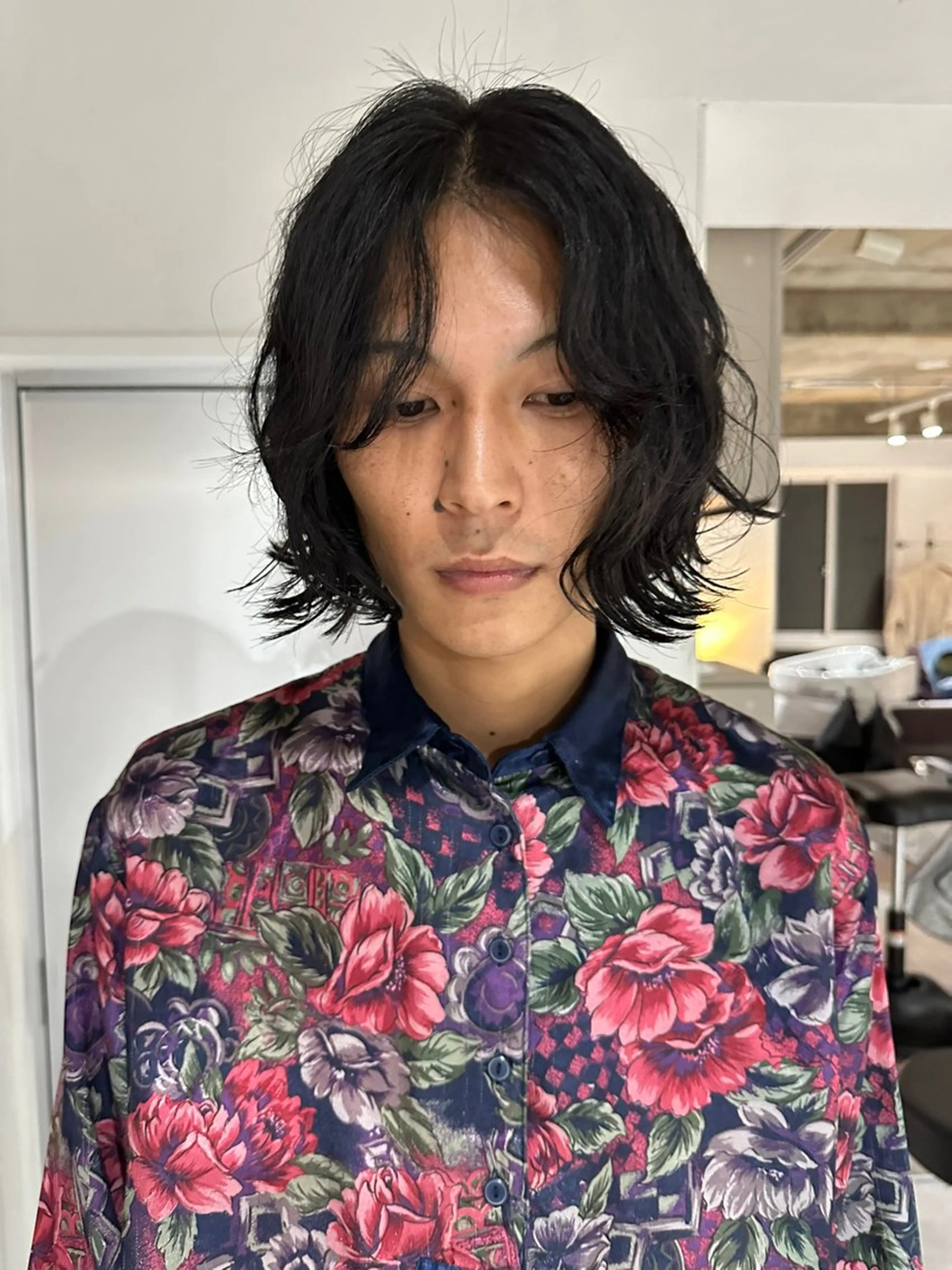 ショート パーマ メンズ CAMINO REAL所属・natsumi zenshoのヘアスタイル