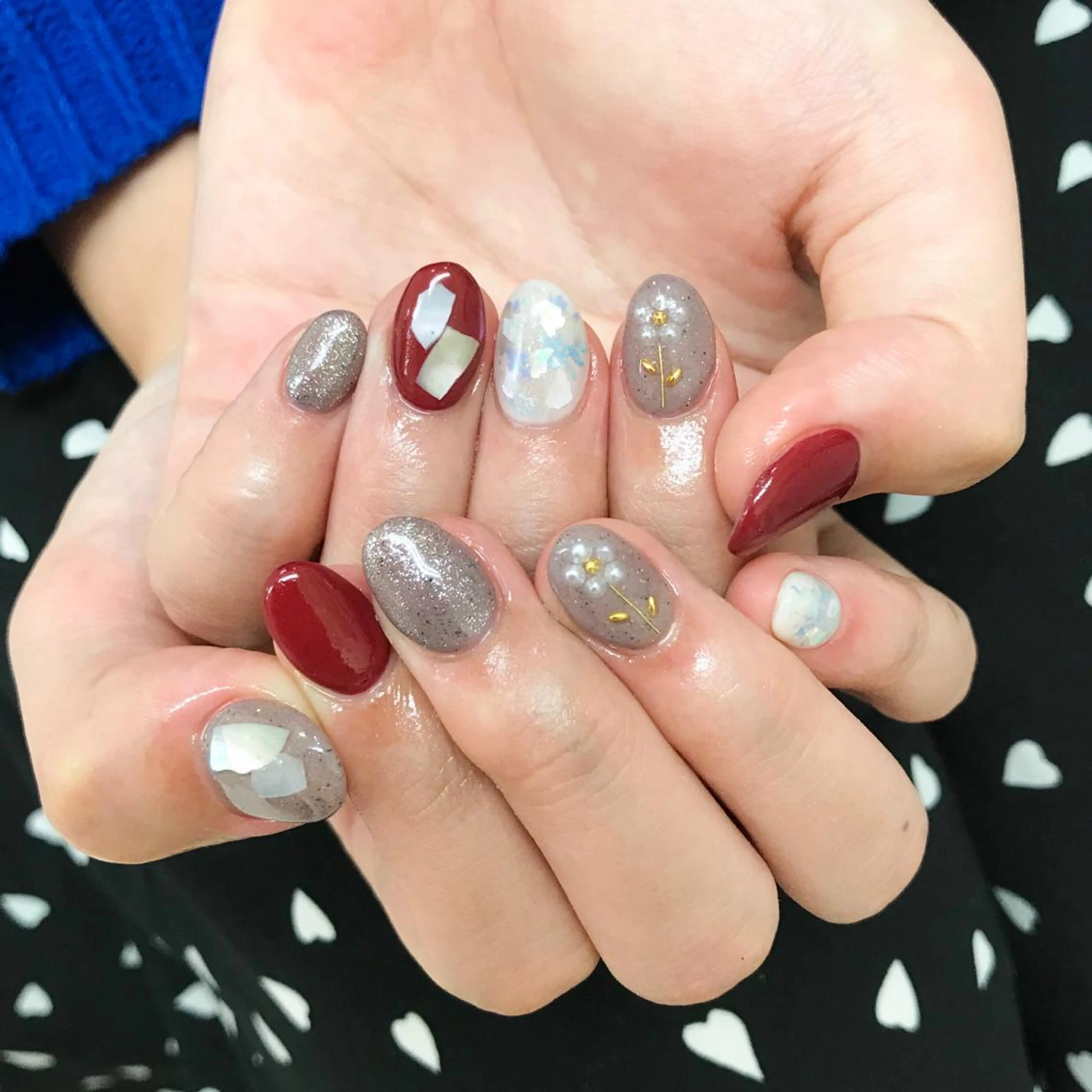 ネイル ハンドネイル Hisaka Mikiのネイルデザイン