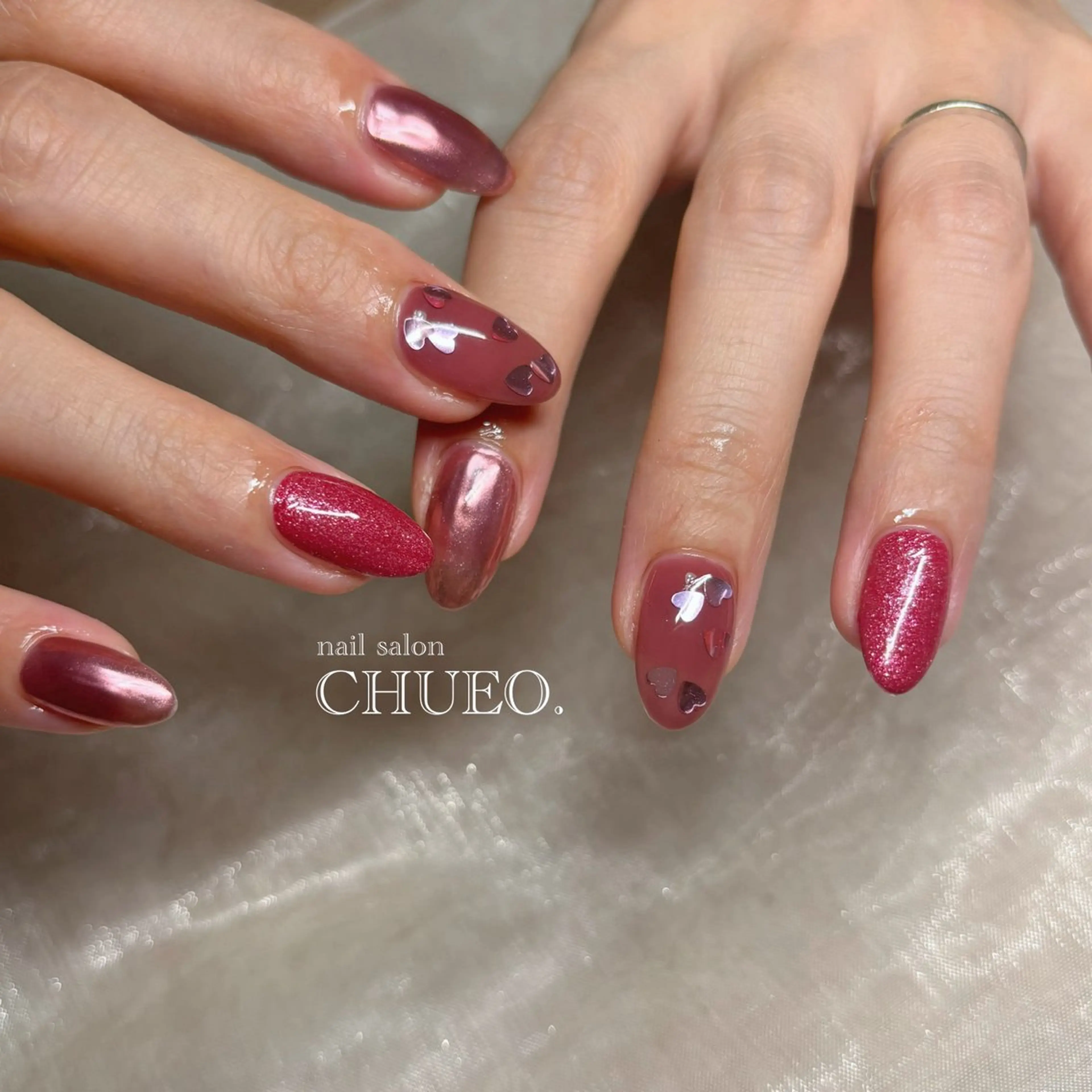 ネイル ハンドネイル nail salon CHUEO.所属・吉岡 晴香のネイルデザイン