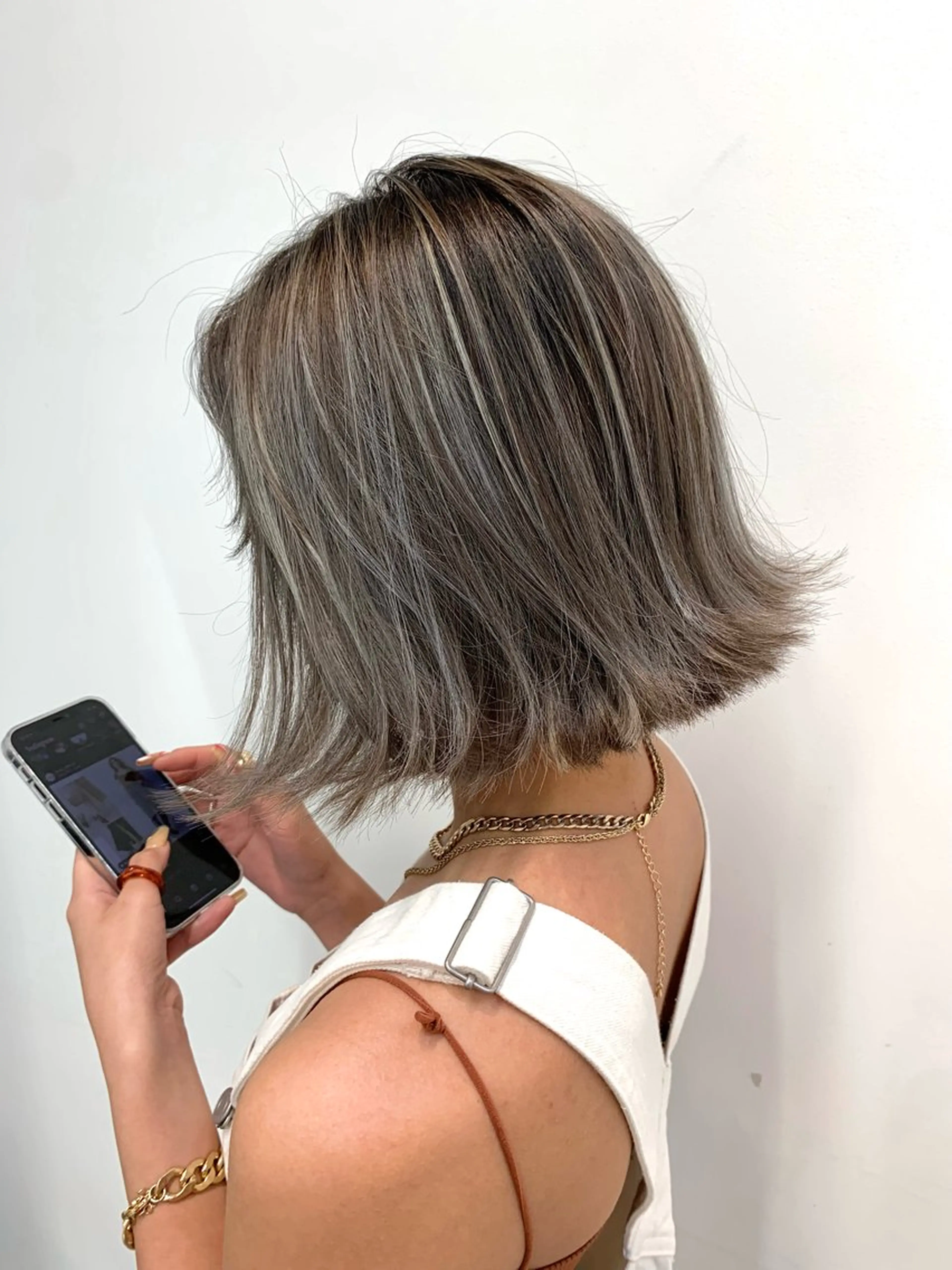 ショート カラー ヘアカラー トリートメント ヘッドスパ 🌿海外Style・ KOHEIのヘアスタイル