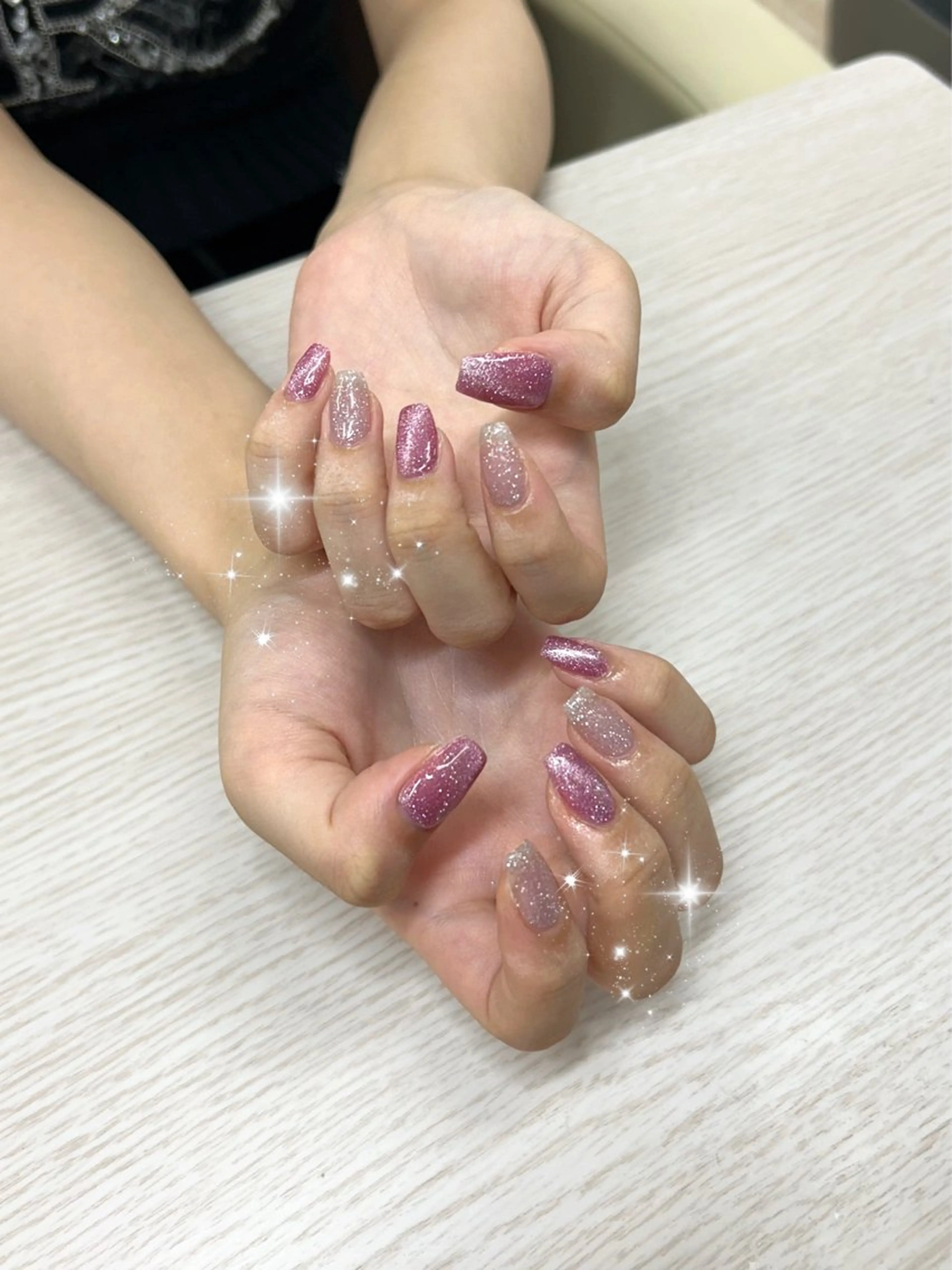 ネイル フラッシュネイル マグネットネイル TRU NAIL&EYEゆめが丘ソラトス店所属・TRU ゆあのネイルデザイン