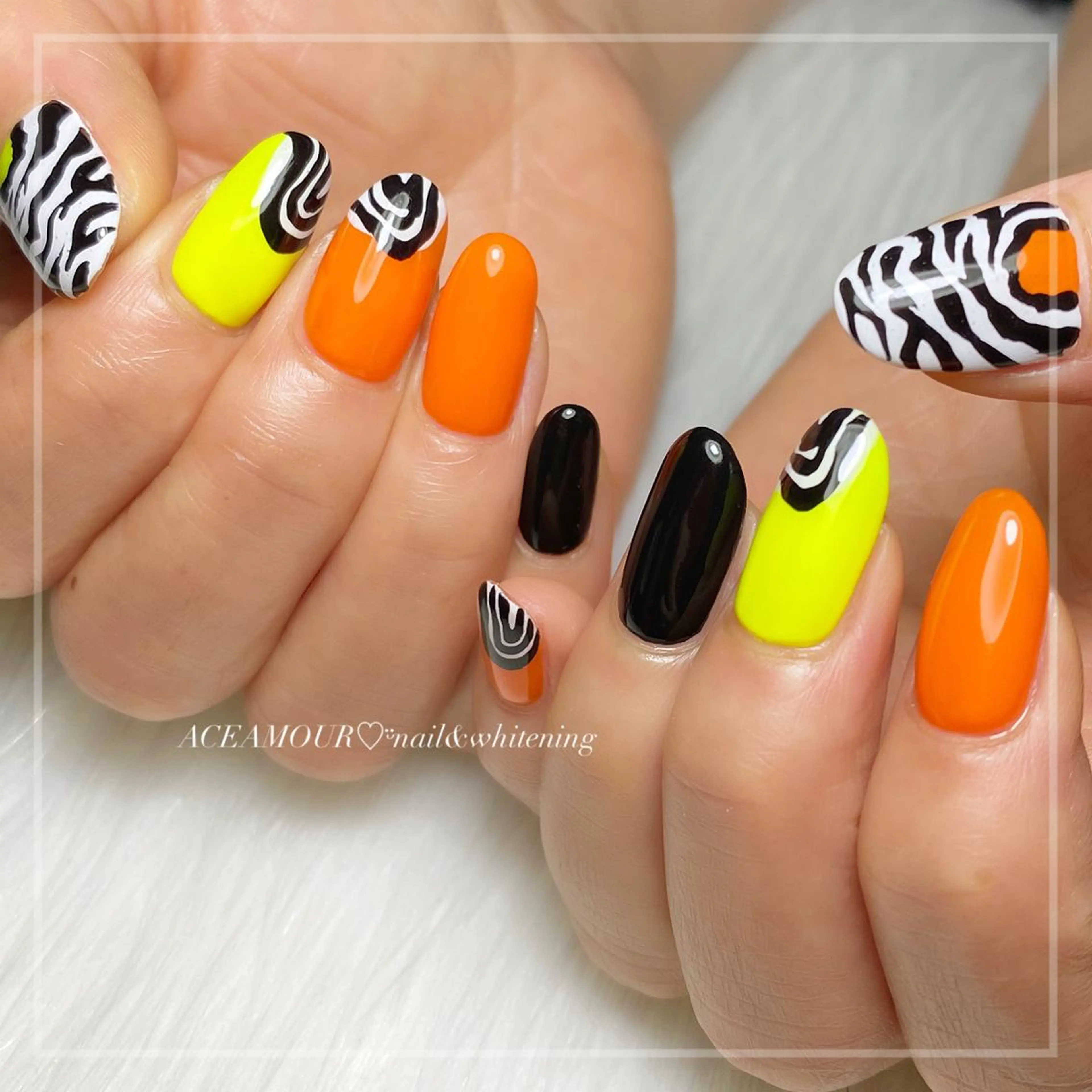 ネイル ネイル/耳つぼ /新ホワイトニングのネイルデザイン