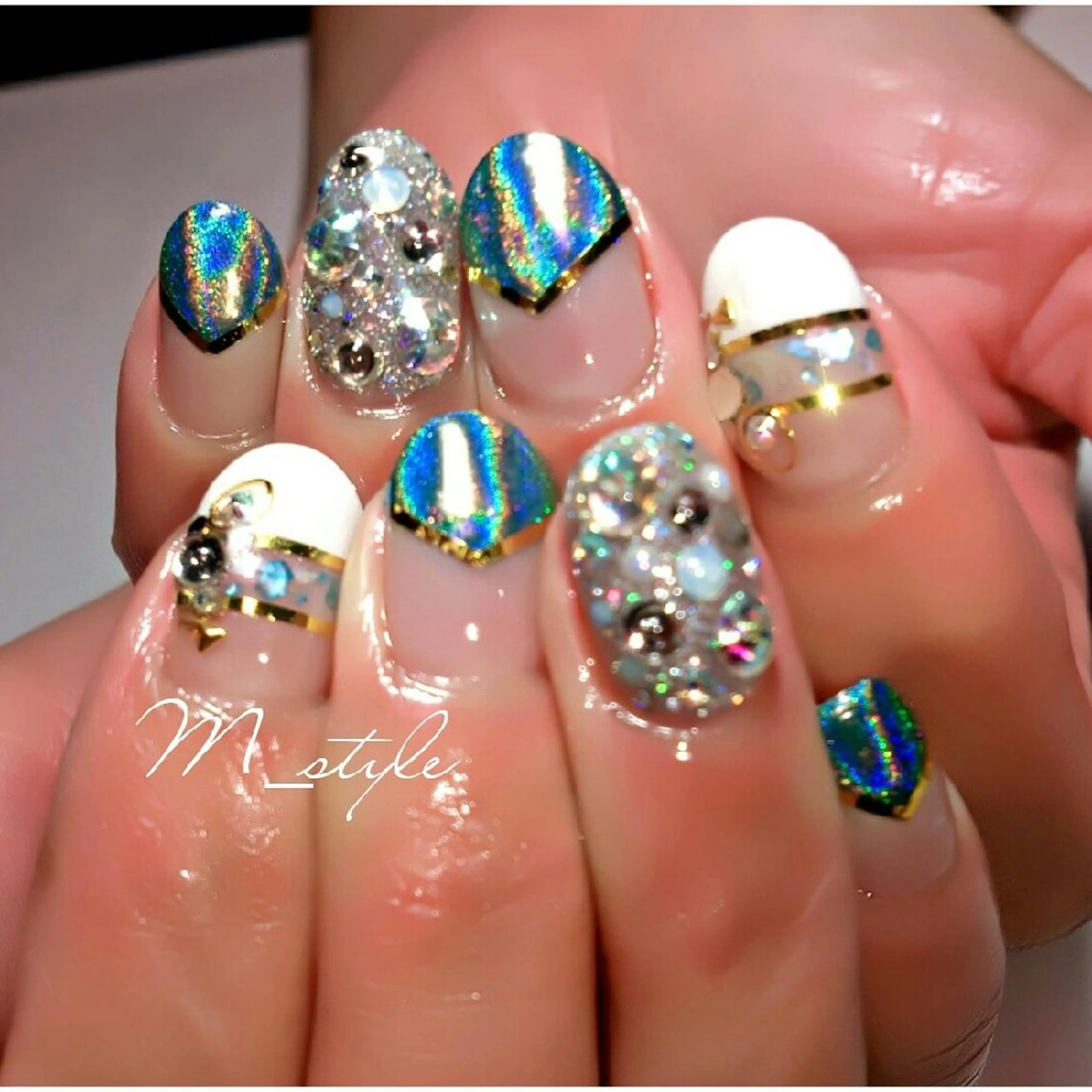 ネイル 下妻市ﾈｲﾙｻﾛﾝ M_styleのネイルデザイン