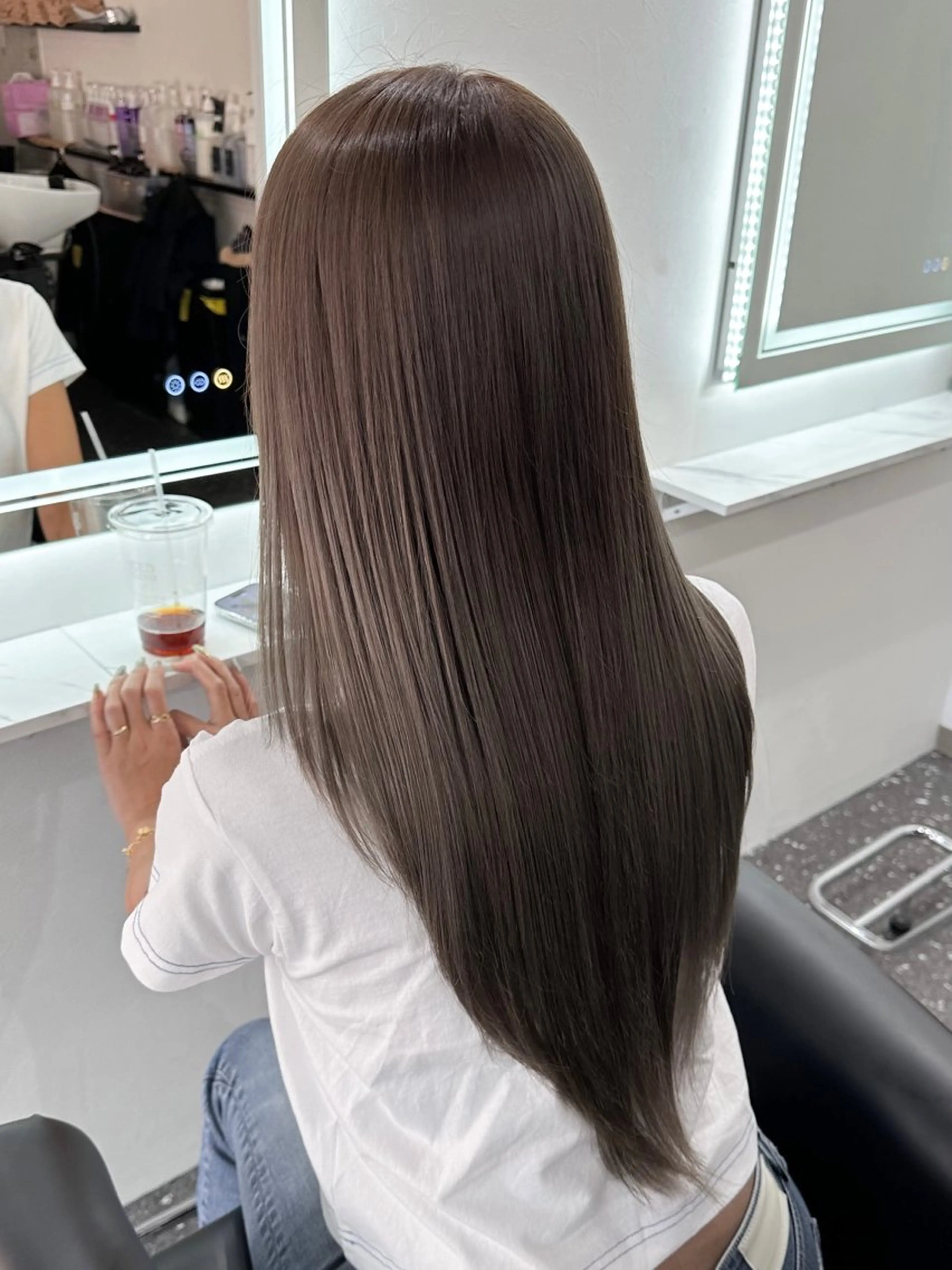 ロング トリートメント 髪質改善⭐️縮毛矯正 吉祥寺⭐️Rinaのヘアスタイル