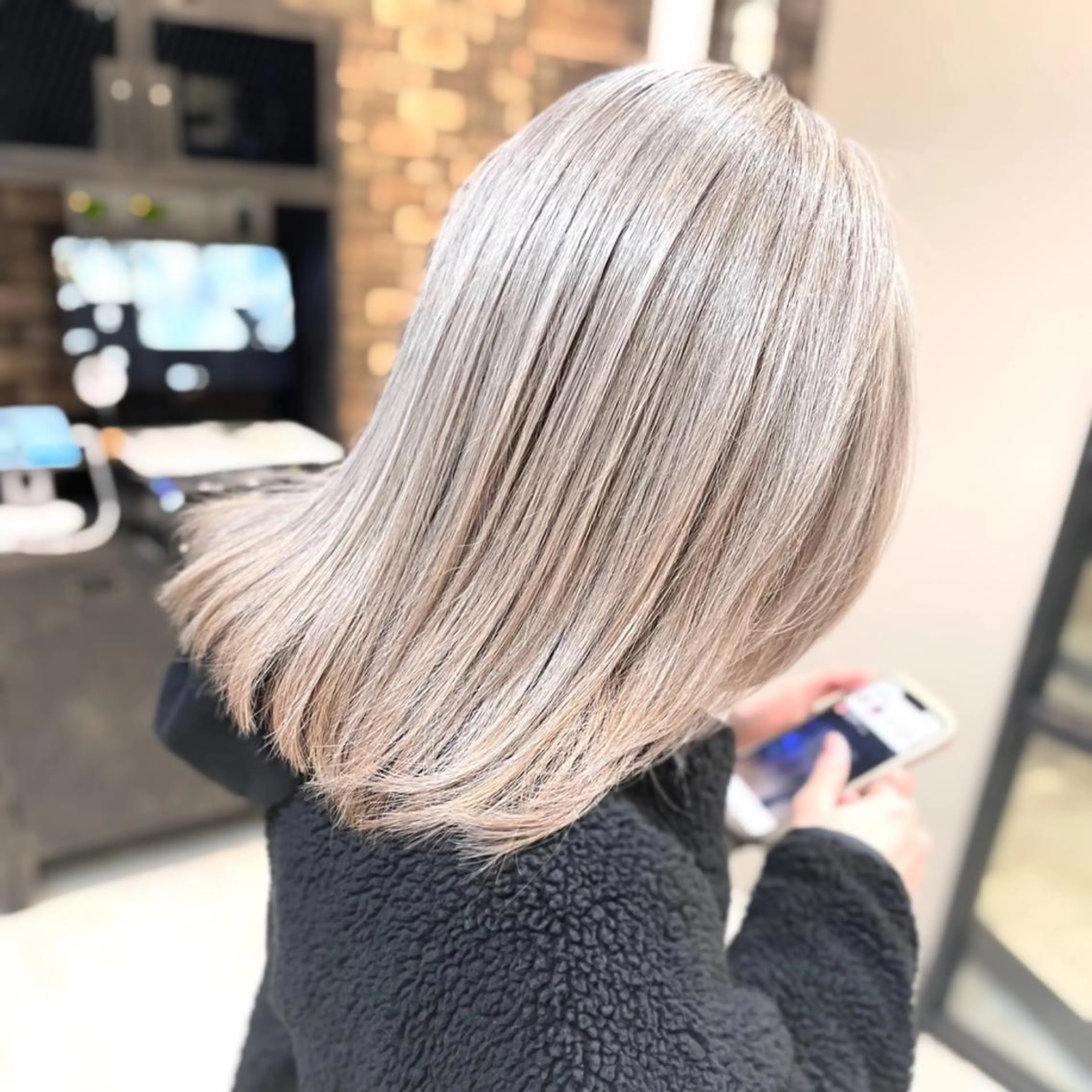 【超音波付き】カット+カラー+超音波4stepトリートメントの写真