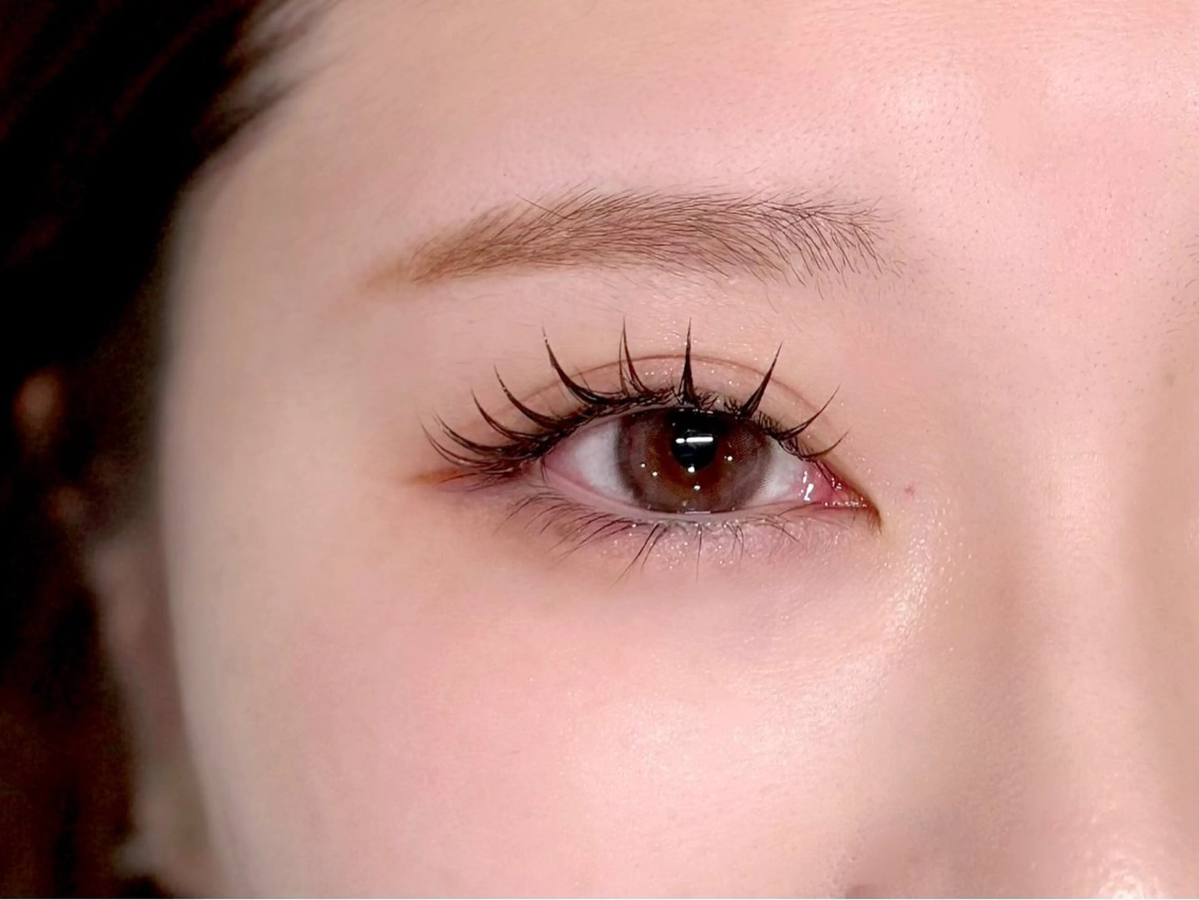 【マツエク】フラットラッシュ120本🌟(オフ込)の写真