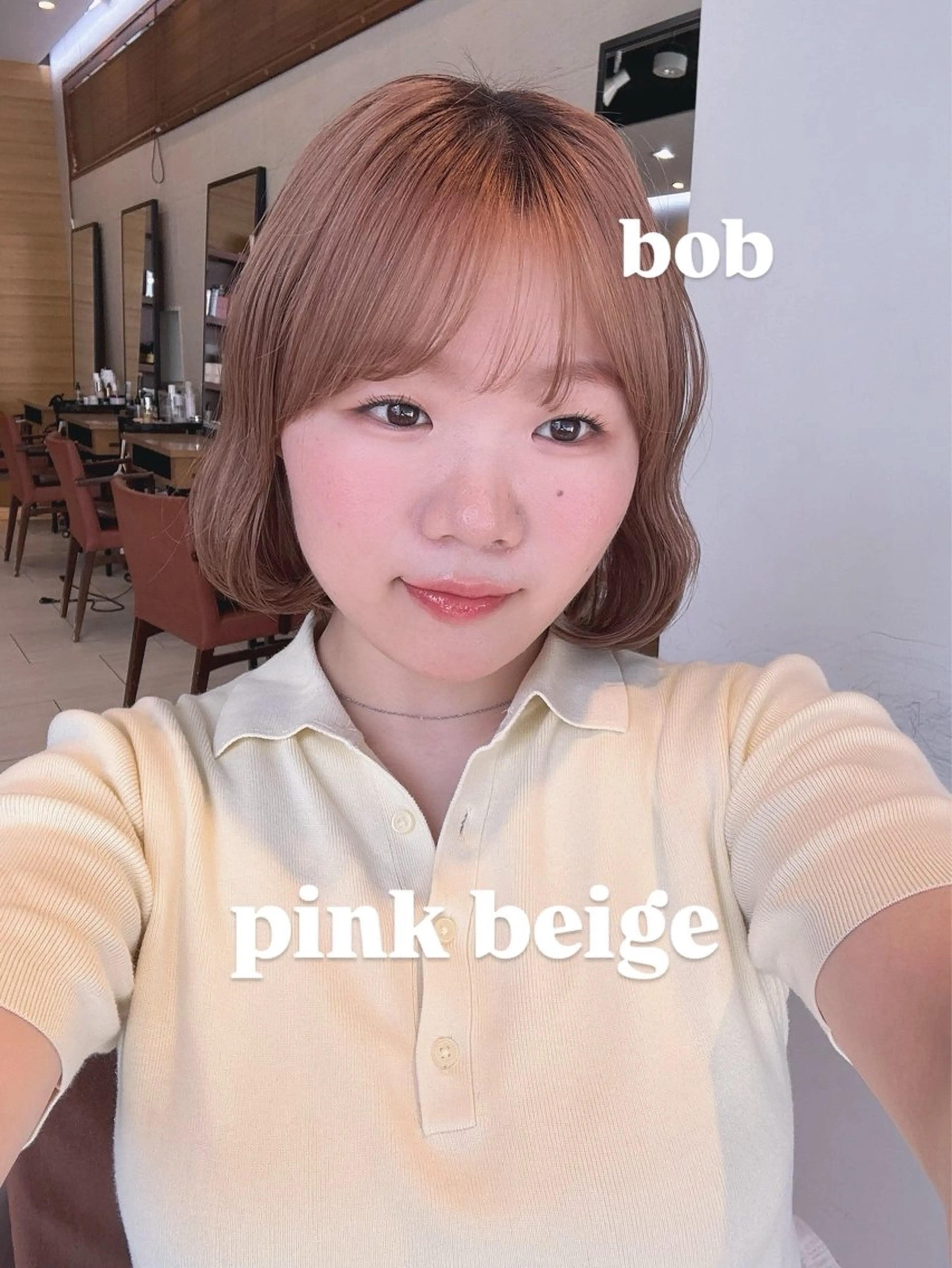 ショート カット ヘアカラー 似合わせ/透明感 /レイヤー/りほ🤍のヘアスタイル