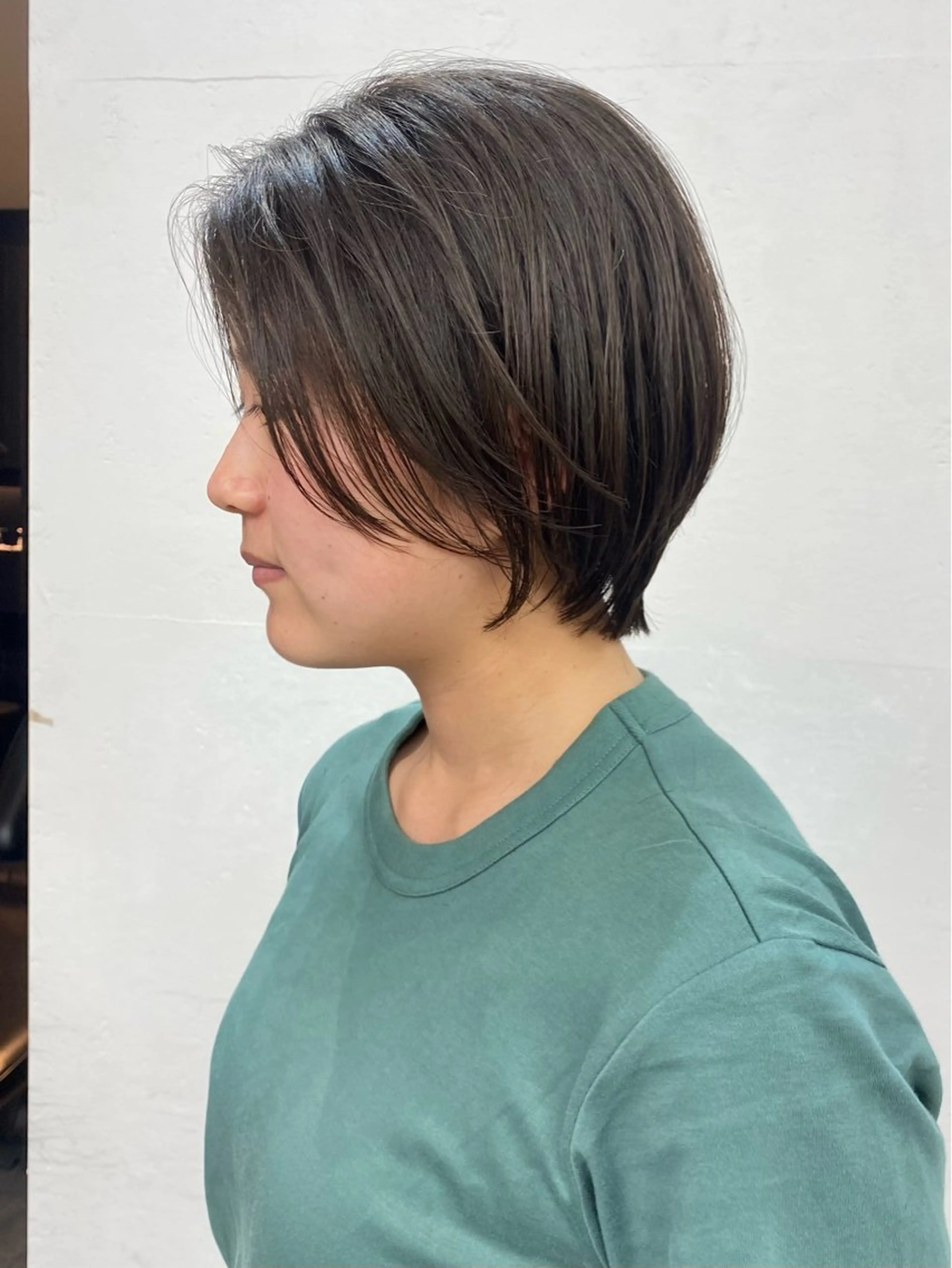 ショート レイヤーボブ/ 艶カラー/サナ🌼のヘアスタイル