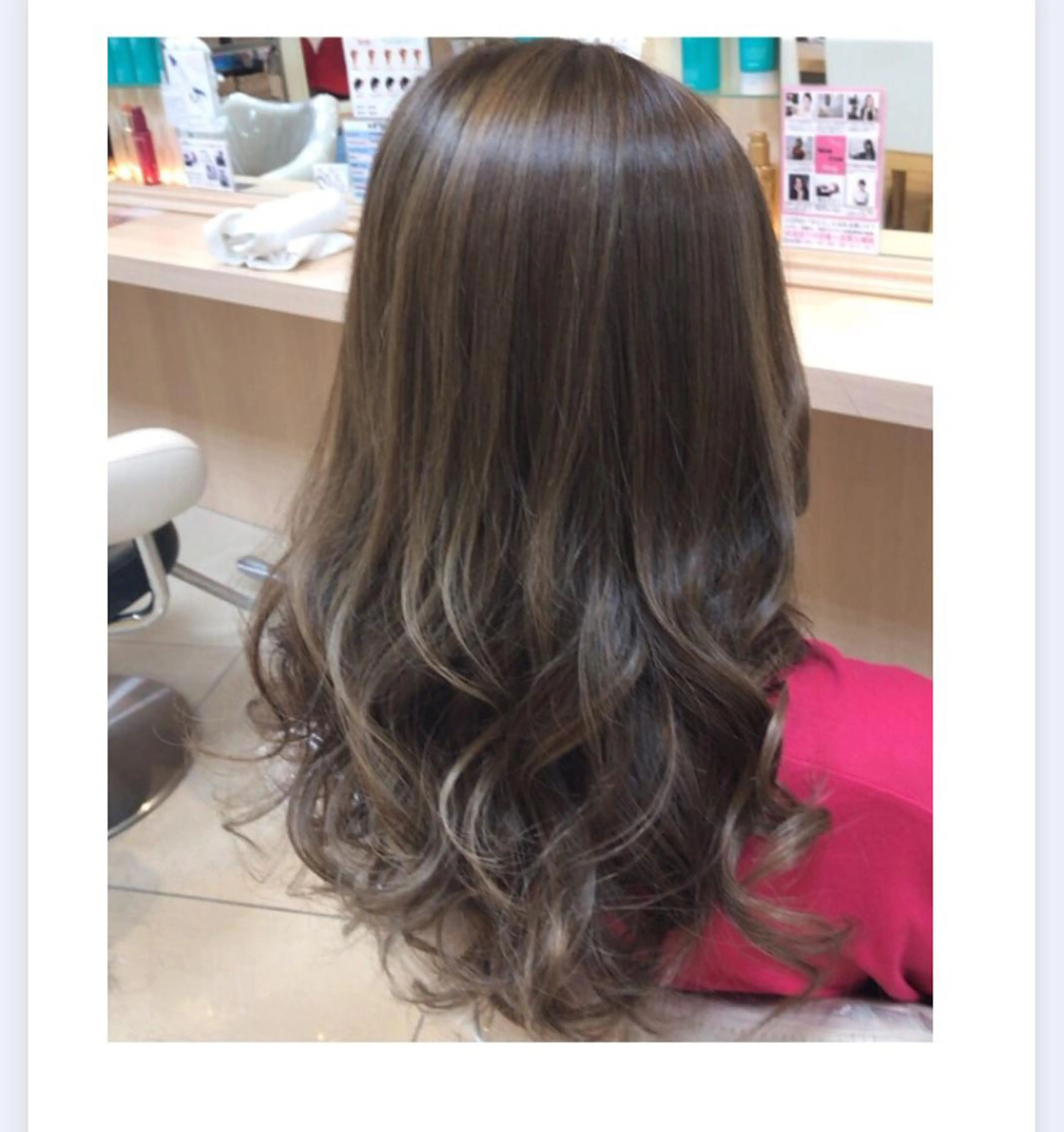 ロング カラー 透明感カラー ハイライトカラー 外国人風カラー ハイライト ✨️💎山口 真依💎✨️のヘアスタイル