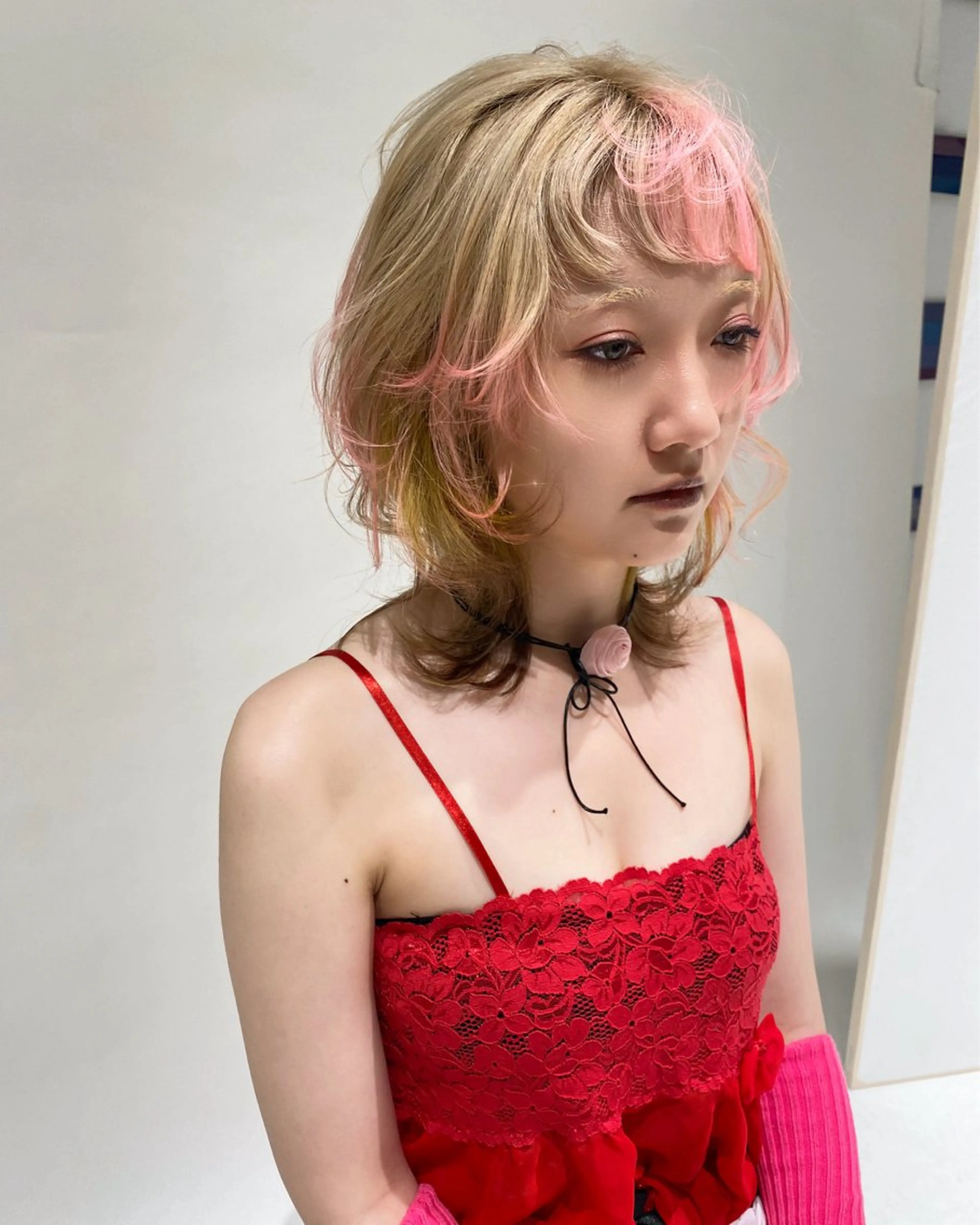 セミロング レイヤーカット ヘアカラー トリートメント sea's所属・ヒラカホ/矢場町/ ブリーチ/似合わせのヘアスタイル