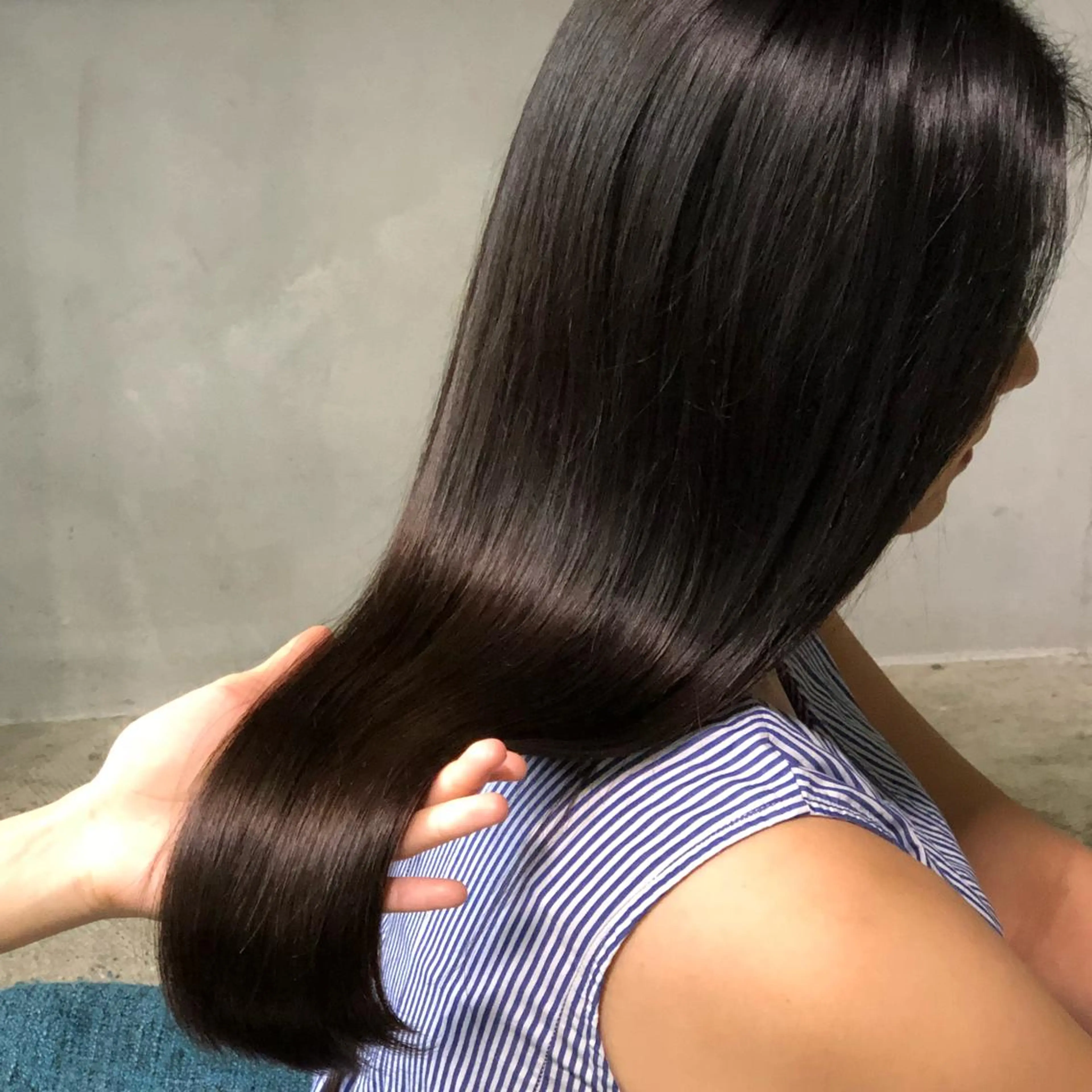 ロング パーマ SALOWIN 表参道所属・シンカ 表参道のヘアスタイル