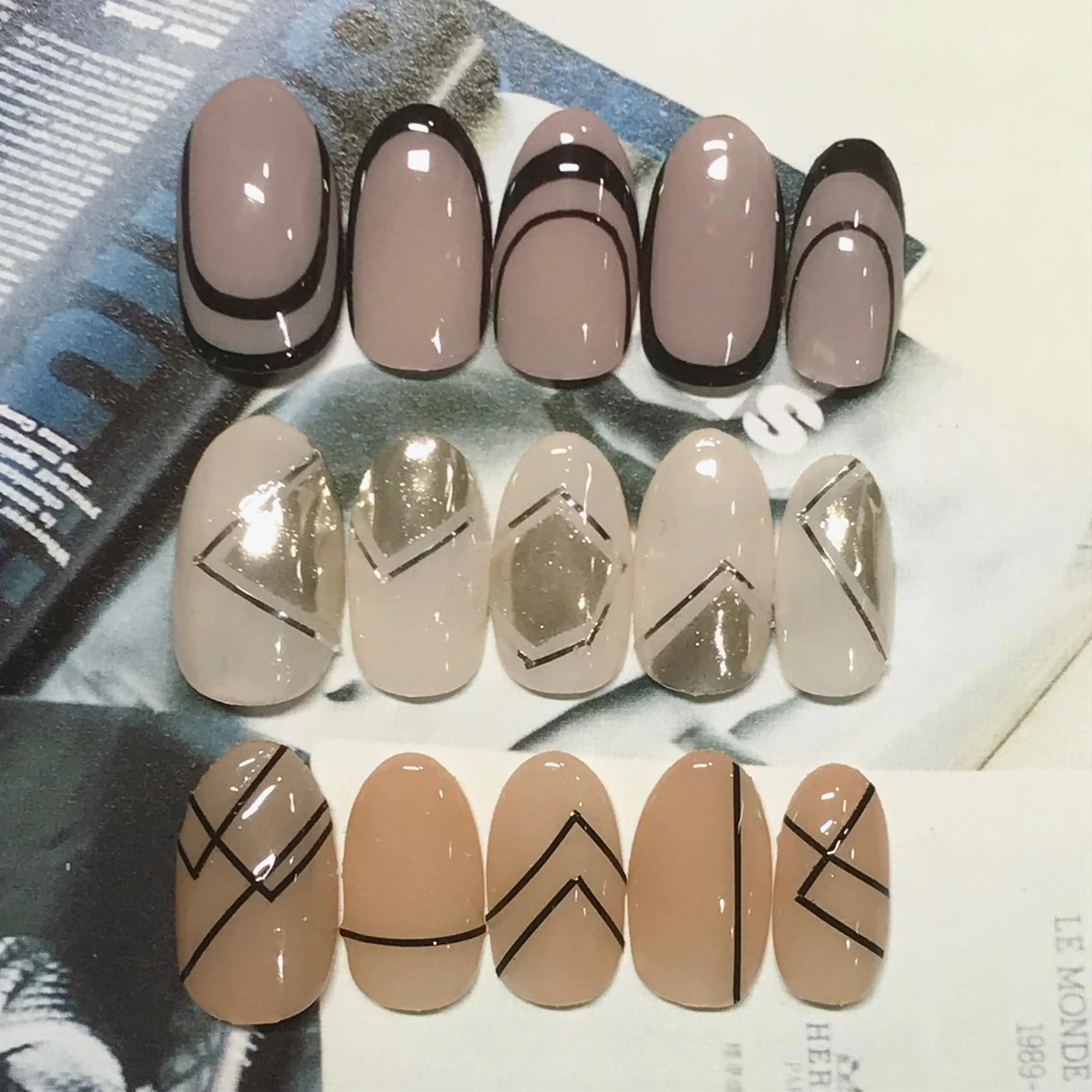 ネイル ジェルネイル 渋谷ビュレネイル Kaoruのネイルデザイン