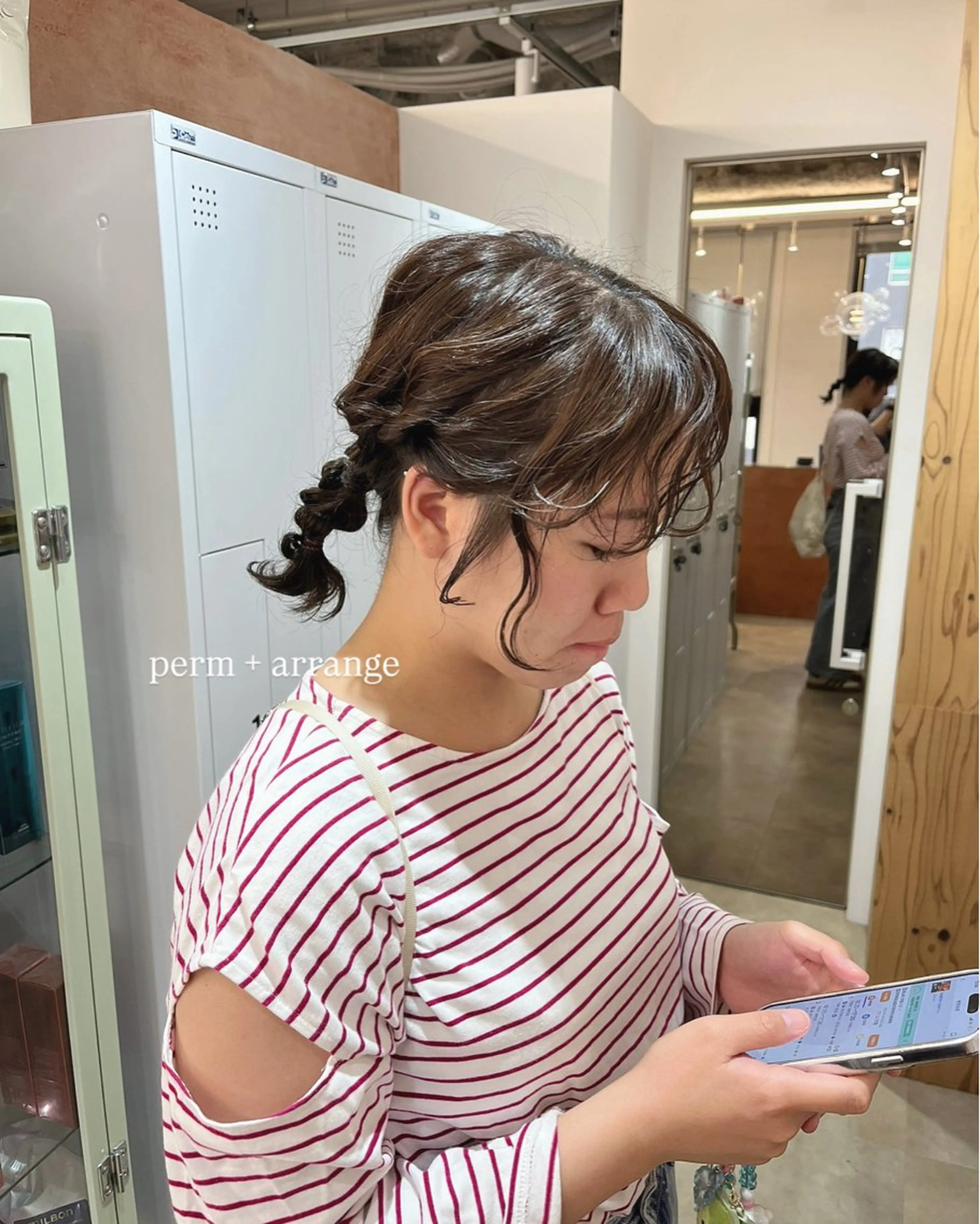 ミディアム ミディアムパーマ sem所属・似合わせ/ニュアンス 髪質改善🤍ariのヘアスタイル