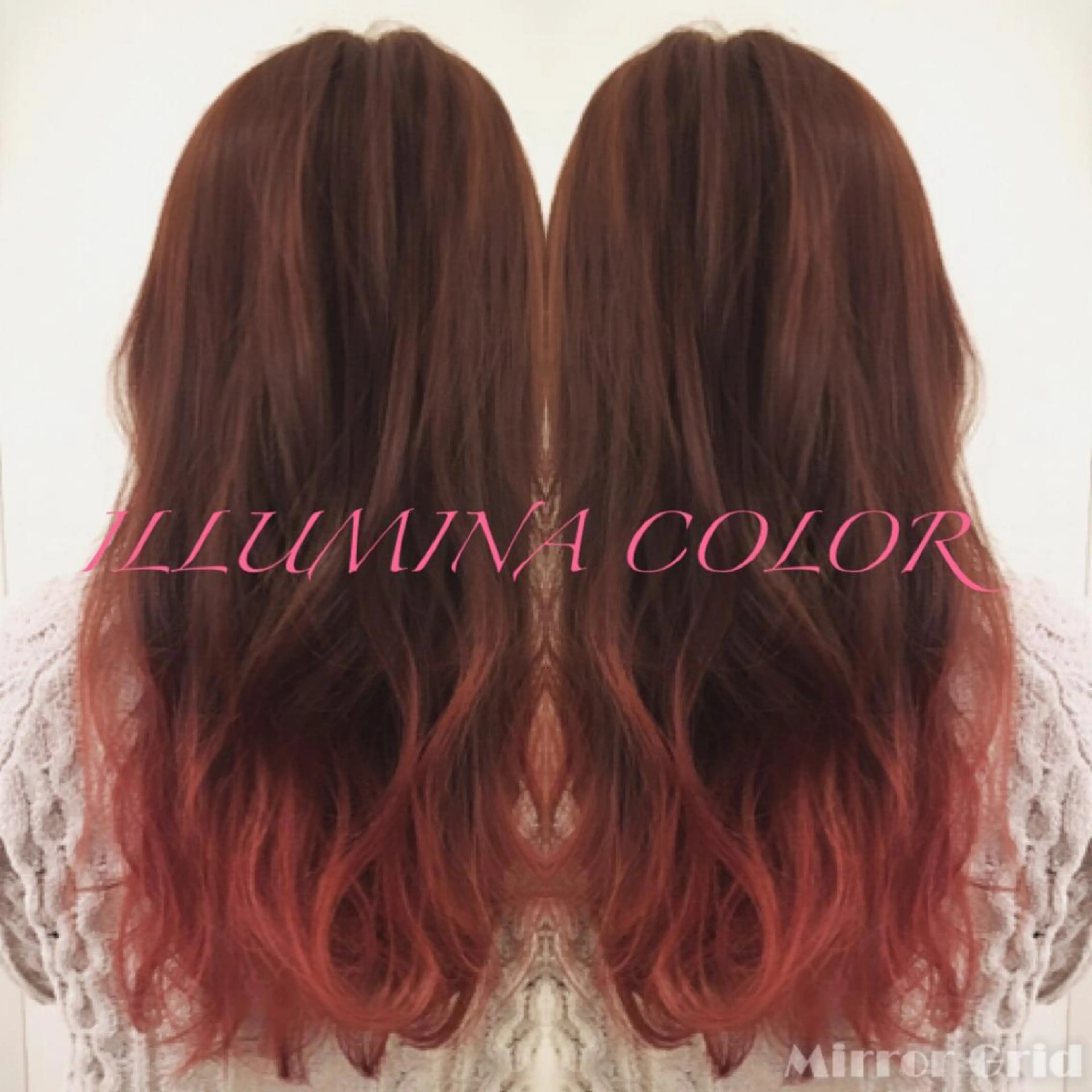 ミディアム カラー イルミナカラー due hair 京都駅前店 MILBON オージュア認定サロン【デューヘアー】所属・ハイトーンブリーチ 土坂　由志【京都】のヘアスタイル