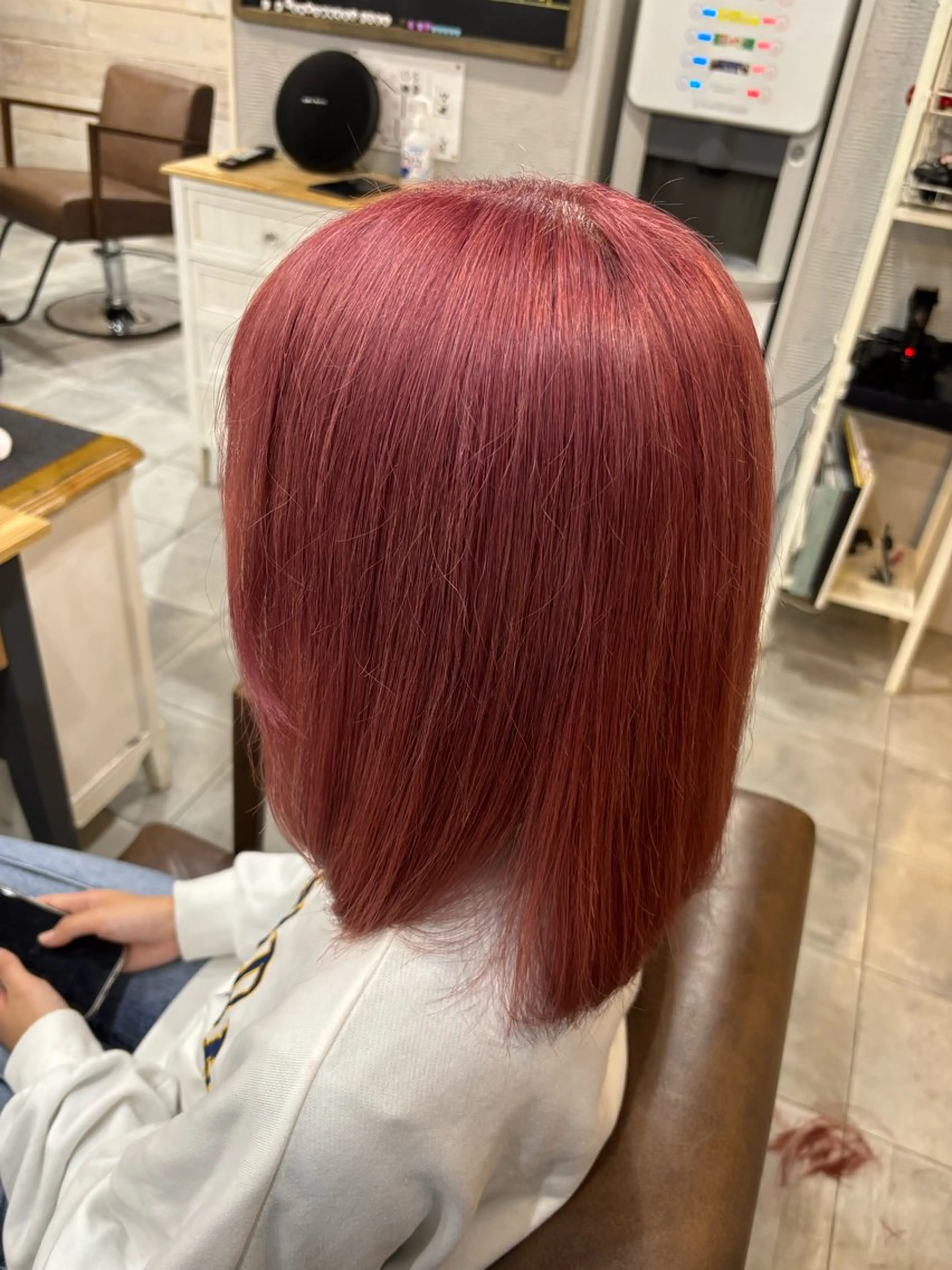 ミディアム カラー カット ヘアカラー トリートメント ❄️中野侑香❄️ ハイライト/ブリーチのヘアスタイル