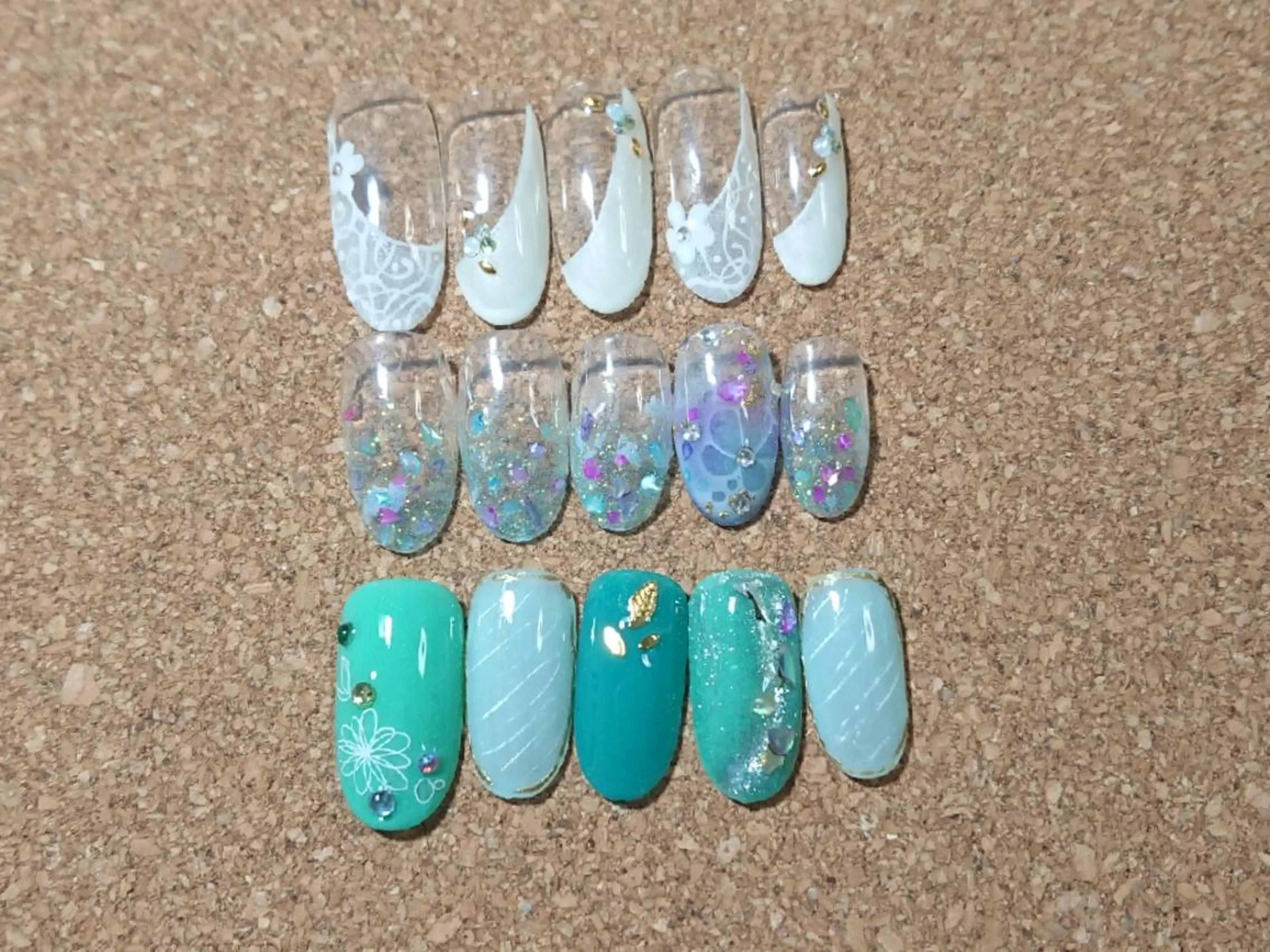 ネイル ハンドネイル 林 珠里のネイルデザイン