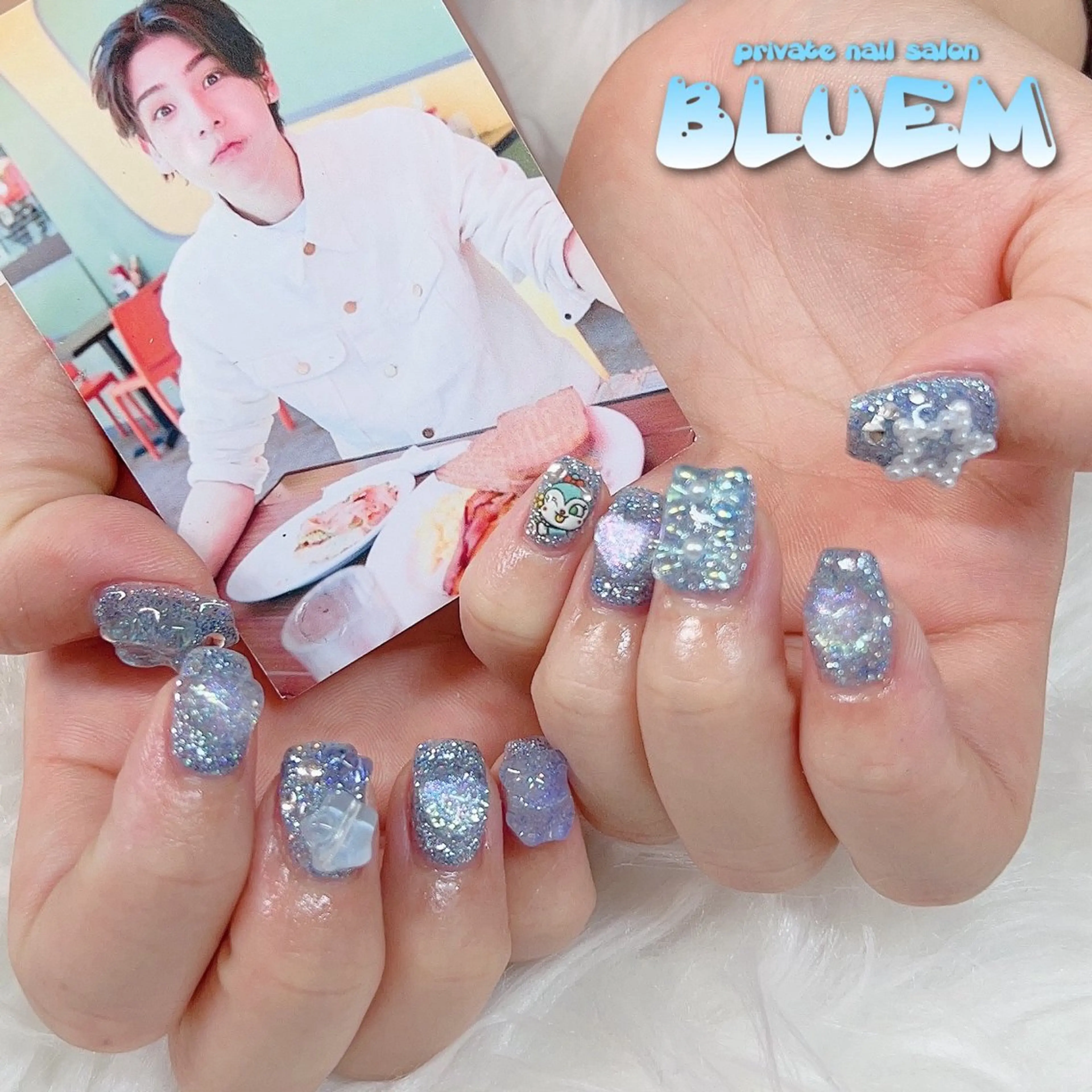 ネイル ハンドネイル BLUEM なな🐶のネイルデザイン