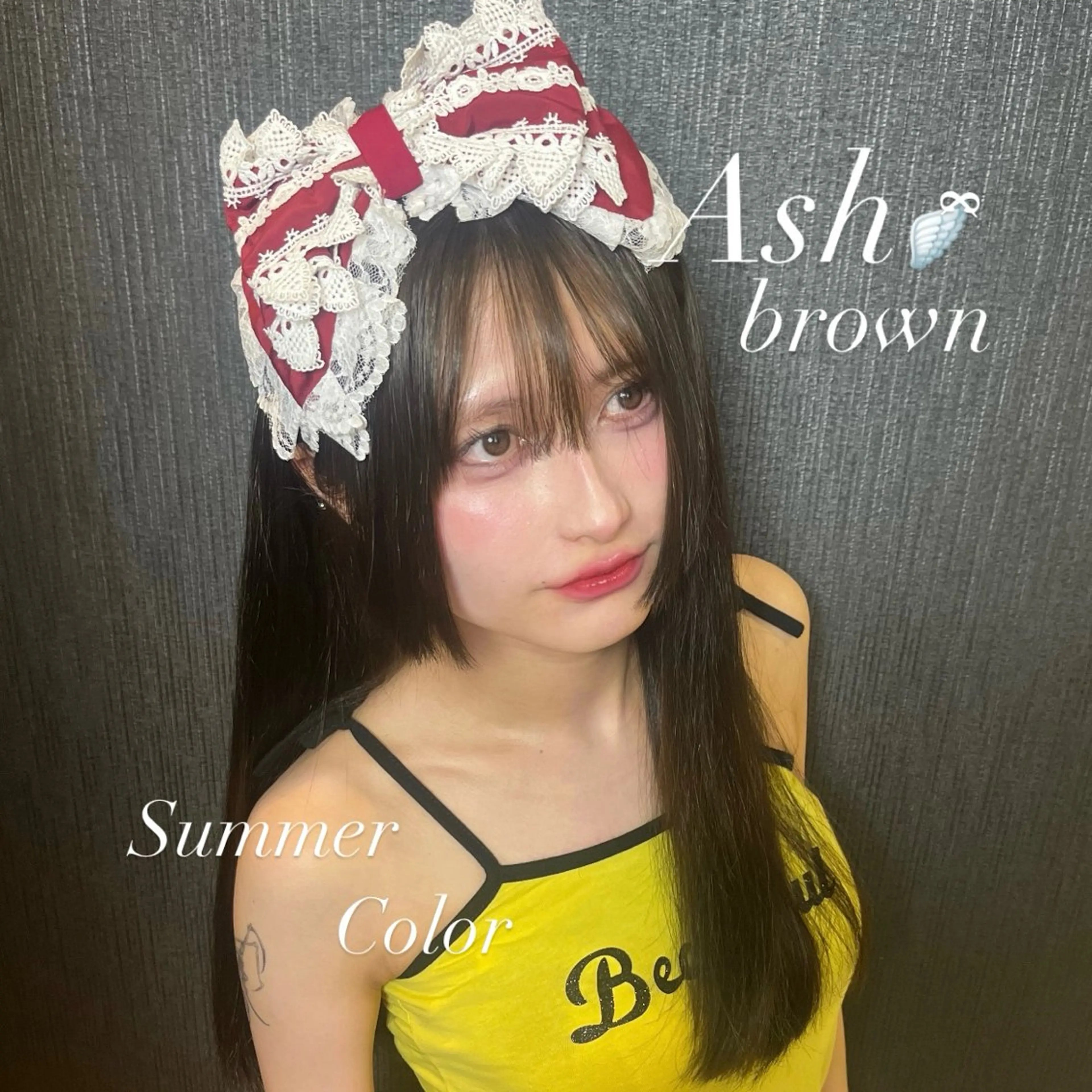 パーマ ストレートパーマ カット 縮毛矯正 生活に馴染む デザイン/鏡ゆうかのヘアスタイル