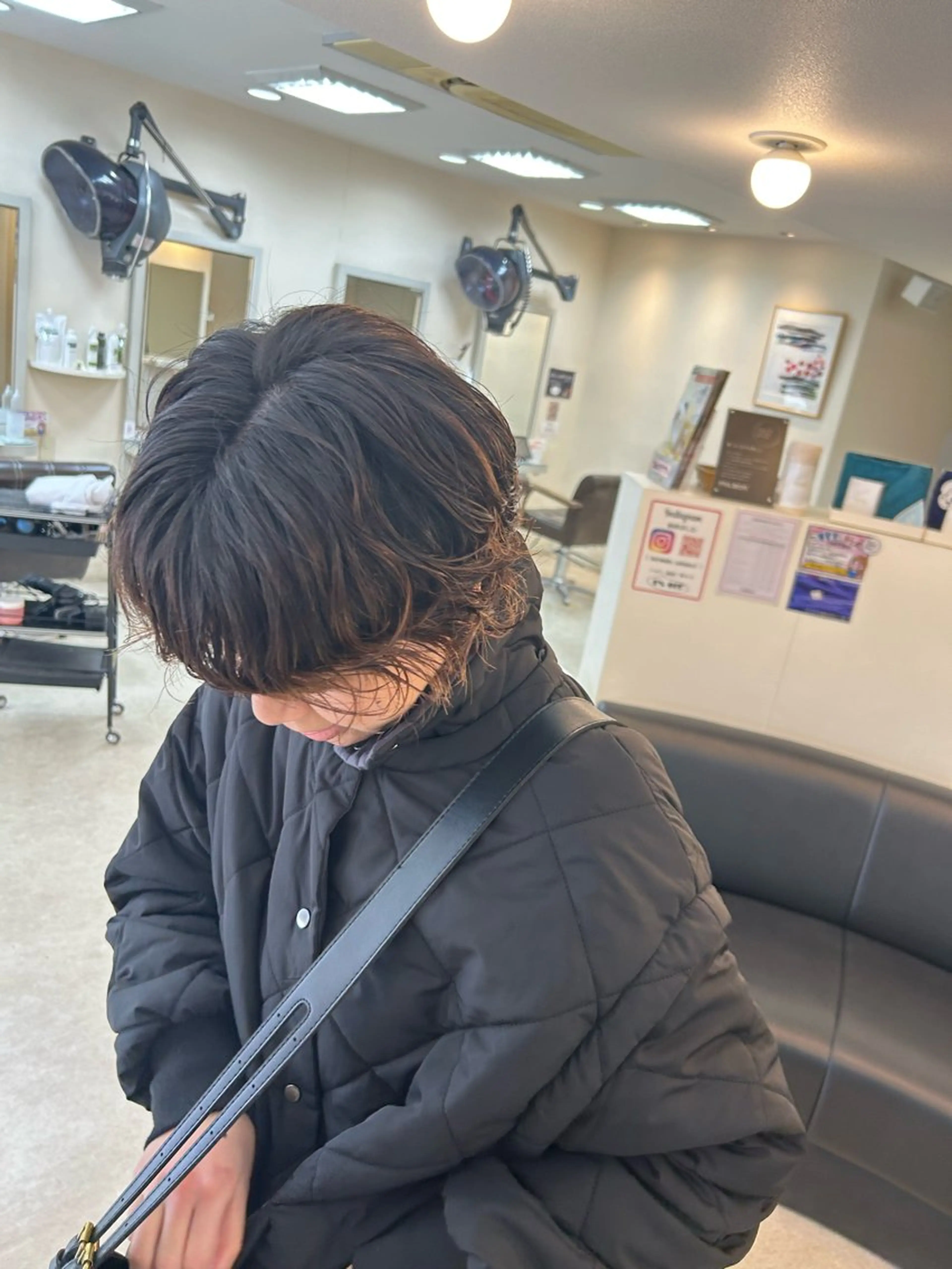 パーマ 秋津 琉花のヘアスタイル