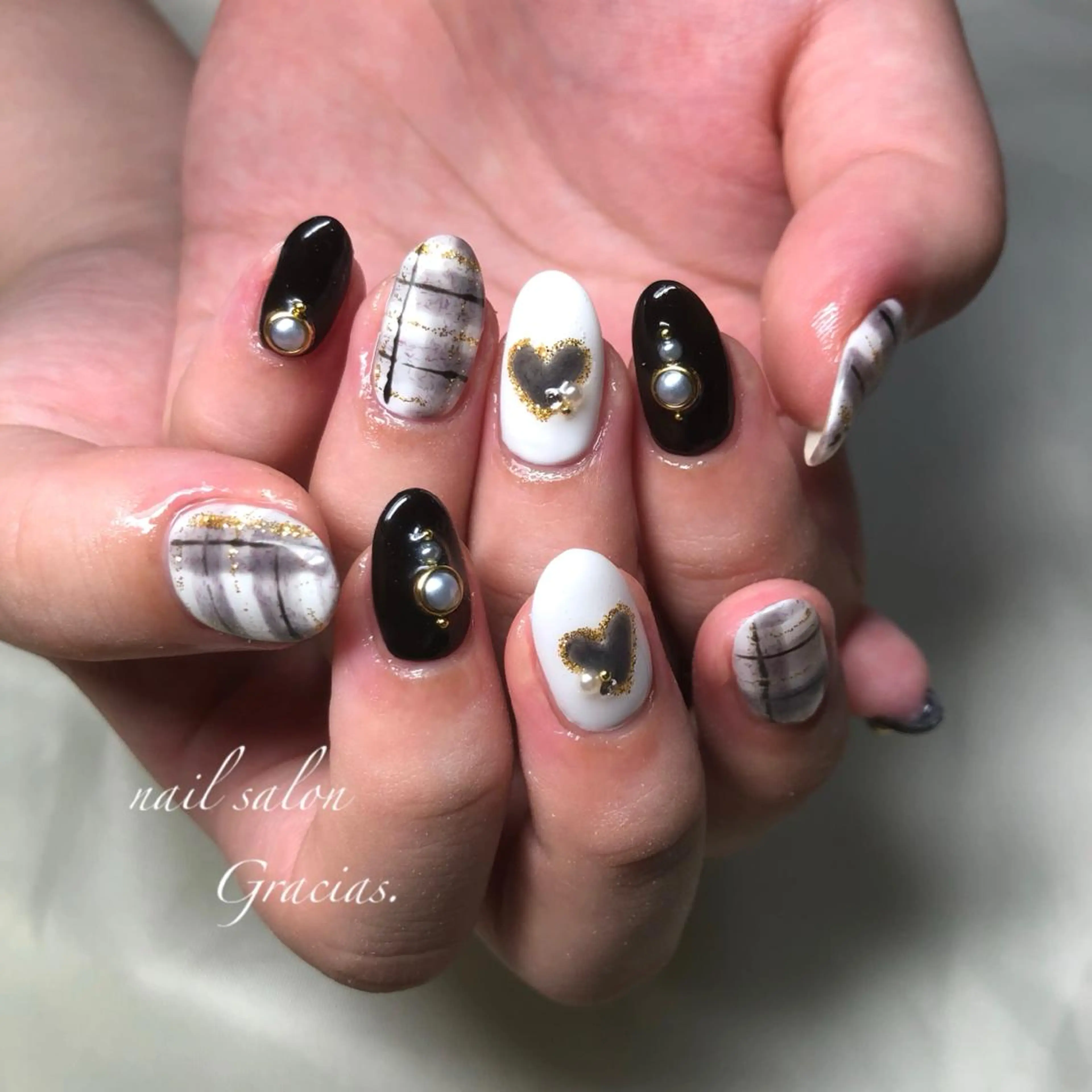 ネイル ハンドネイル Gracias. rieのネイルデザイン