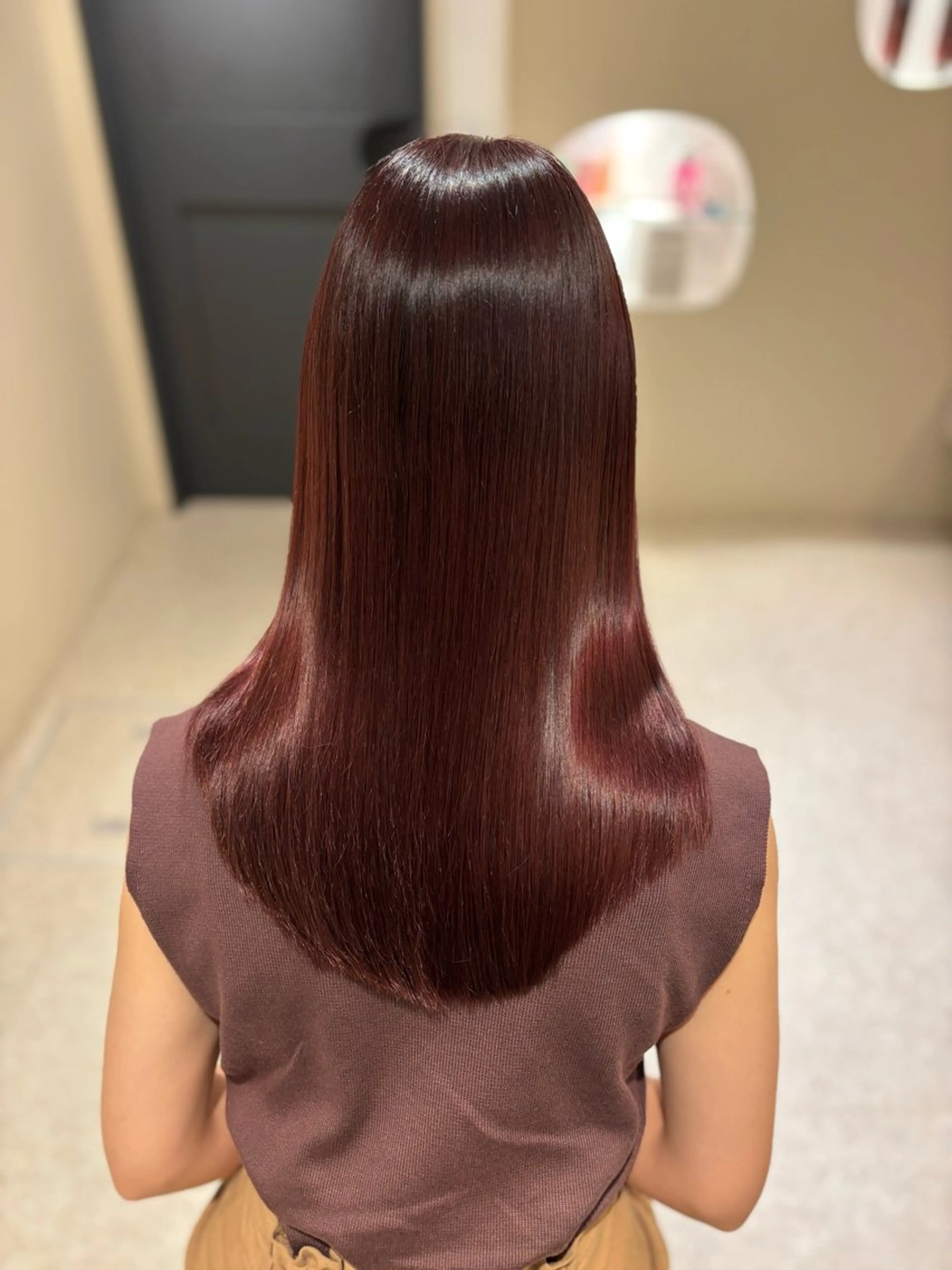 セミロング ノンダメージサロンBonheur銀座並木通り店所属・ULTOWA/銀座 ERIのヘアスタイル