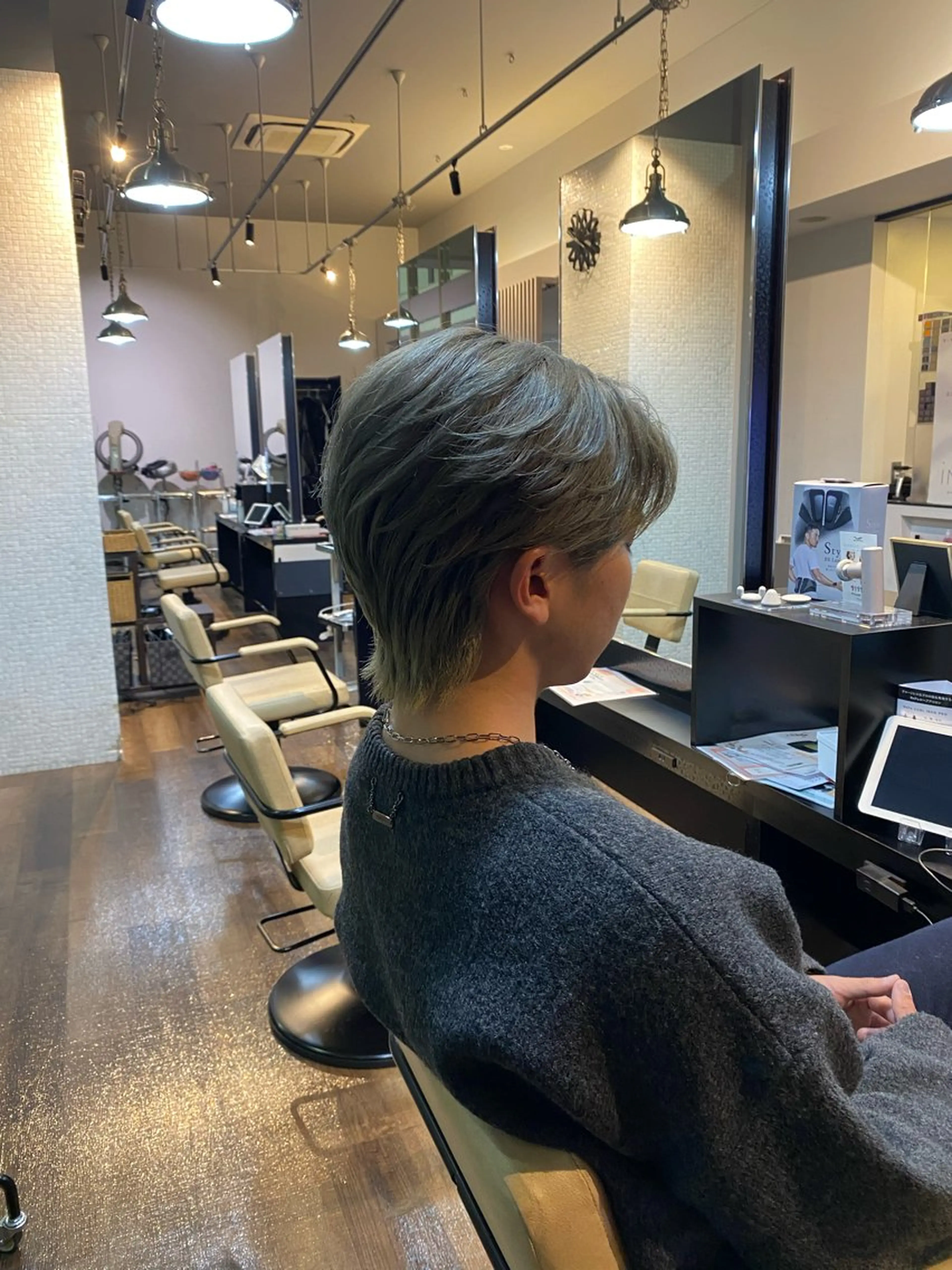 メンズ キッズ メンズウルフカット ウルフカット STYLE エキシティ店所属・【似合わせパーマ】 STYLE 杉原　魁のヘアスタイル