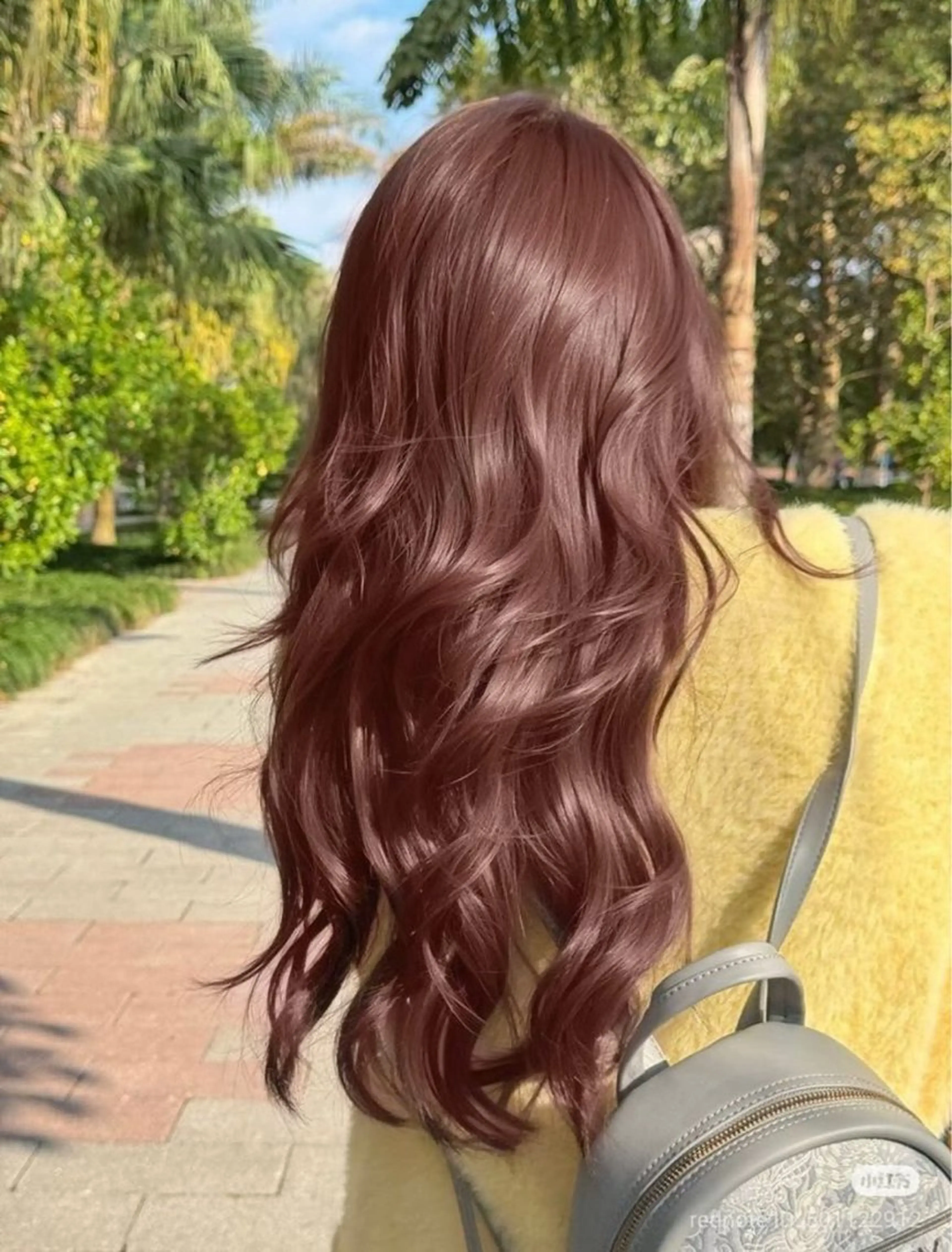 ロング カラー カット ヘアカラー トリートメント ヘッドスパ 艶モテ・韓国スタイル 🤍りんのヘアスタイル