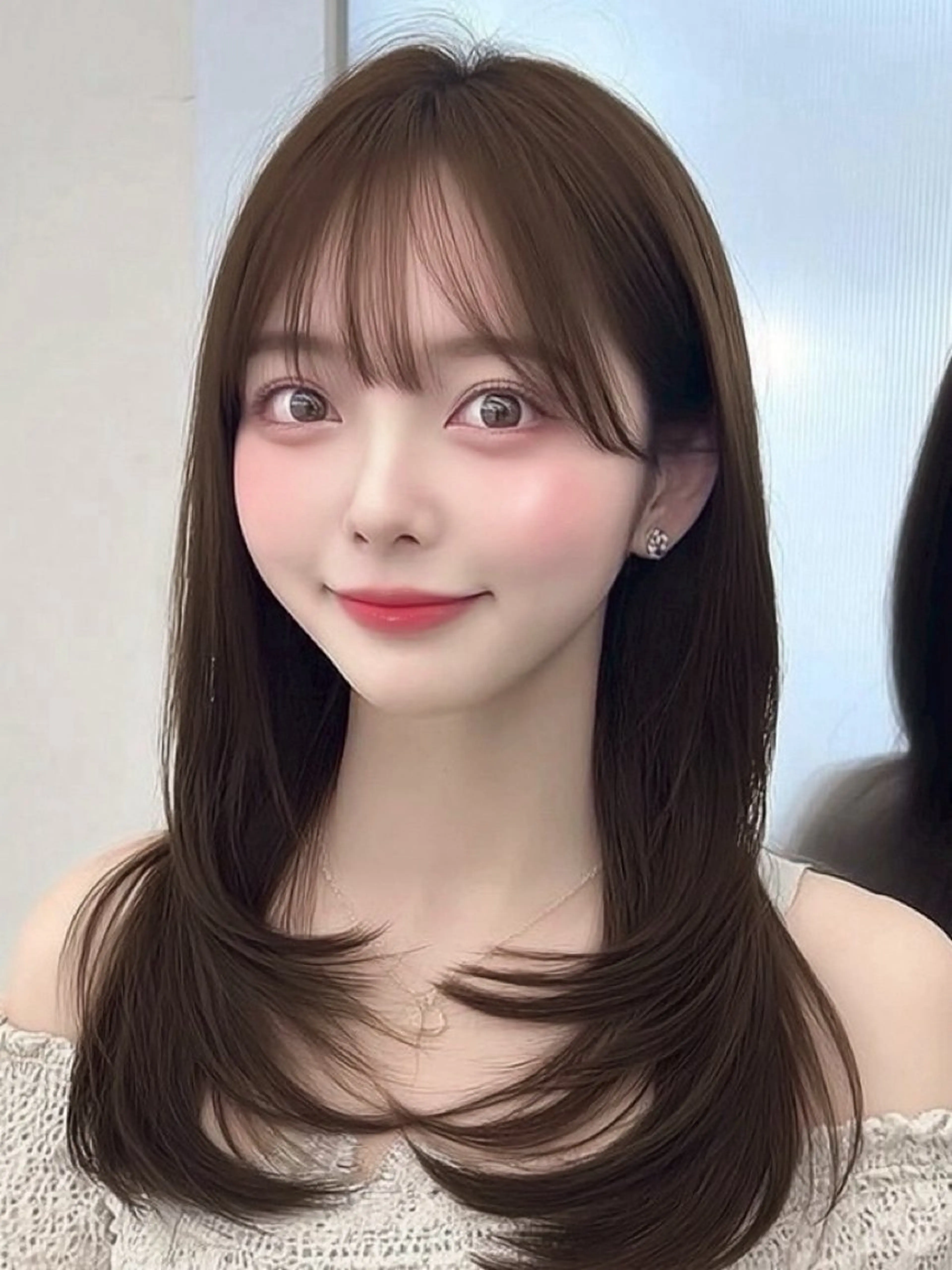 ロング カラー ブリーチ 透明感カラー ハイトーンカラー インナーカラー くびれヘア カット ヘアカラー トリートメント 顔周りカット💐／ 髪質改善／MAOのヘアスタイル