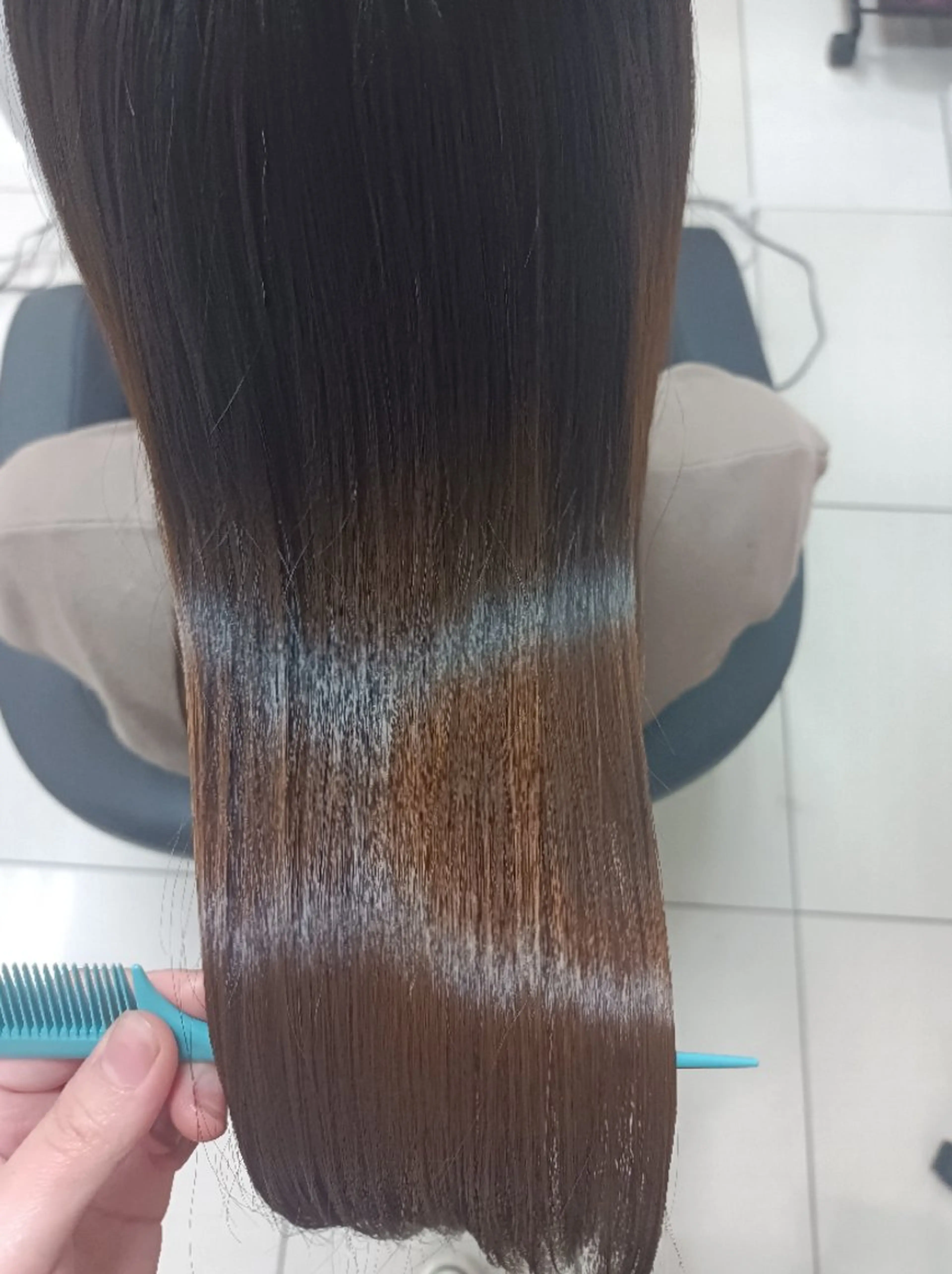 ロング パーマ 【縮毛矯正/レディー スカット】美涼🎀のヘアスタイル