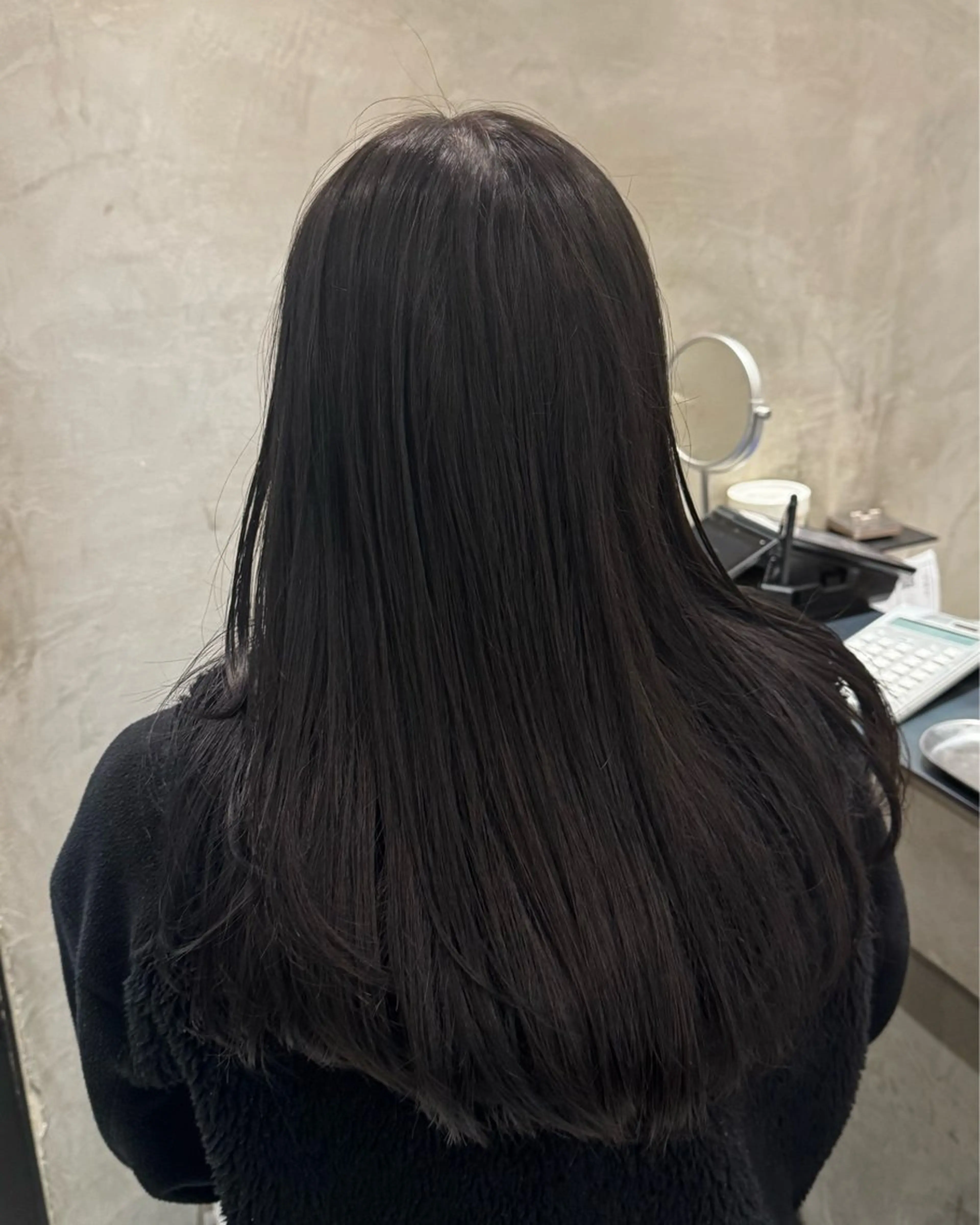 ロング カット ヘアカラー トリートメント ボブ/レイヤー/新宿 /透明感/KOKIのヘアスタイル