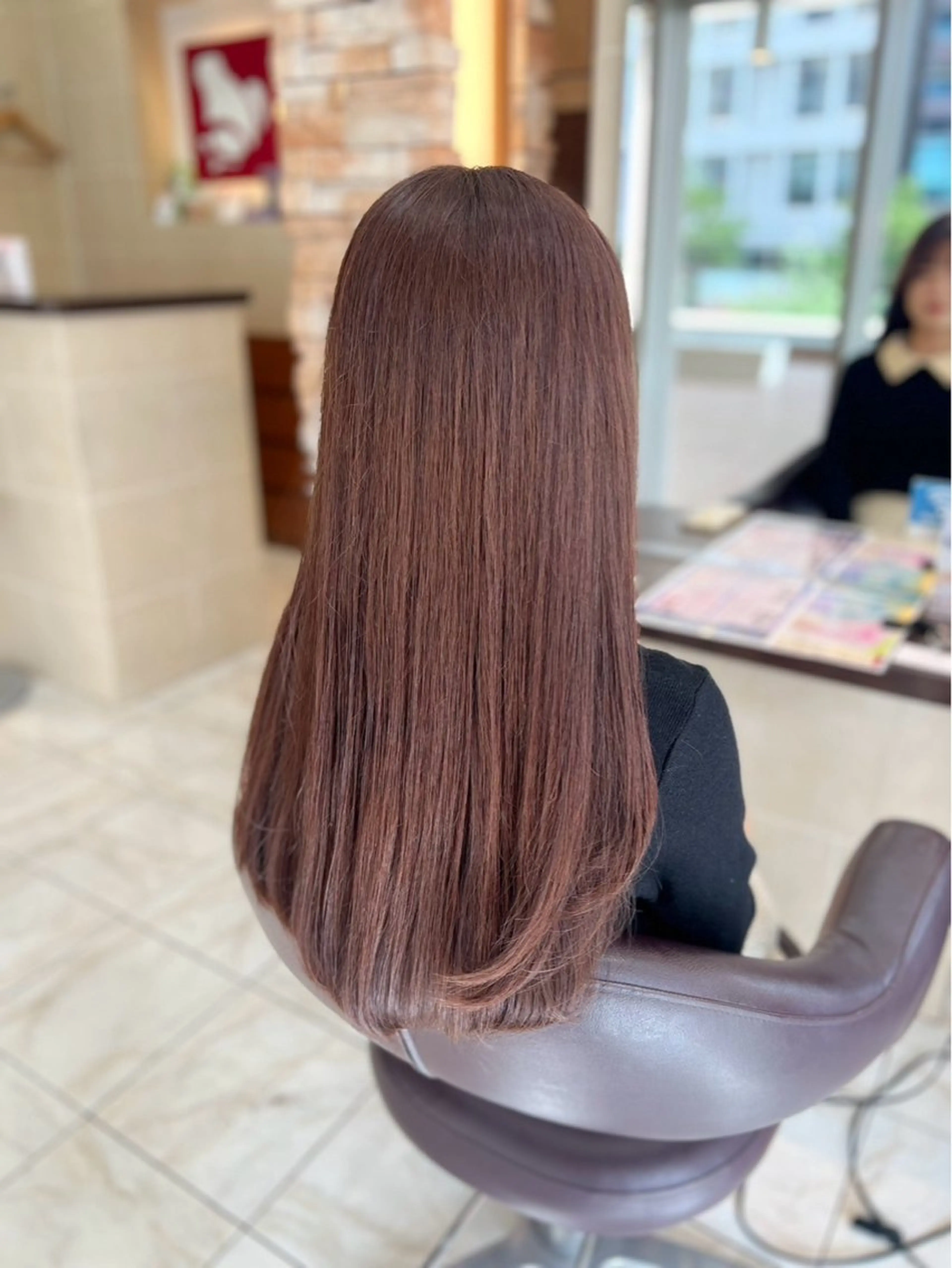 ロング 皆川 優奈のヘアスタイル