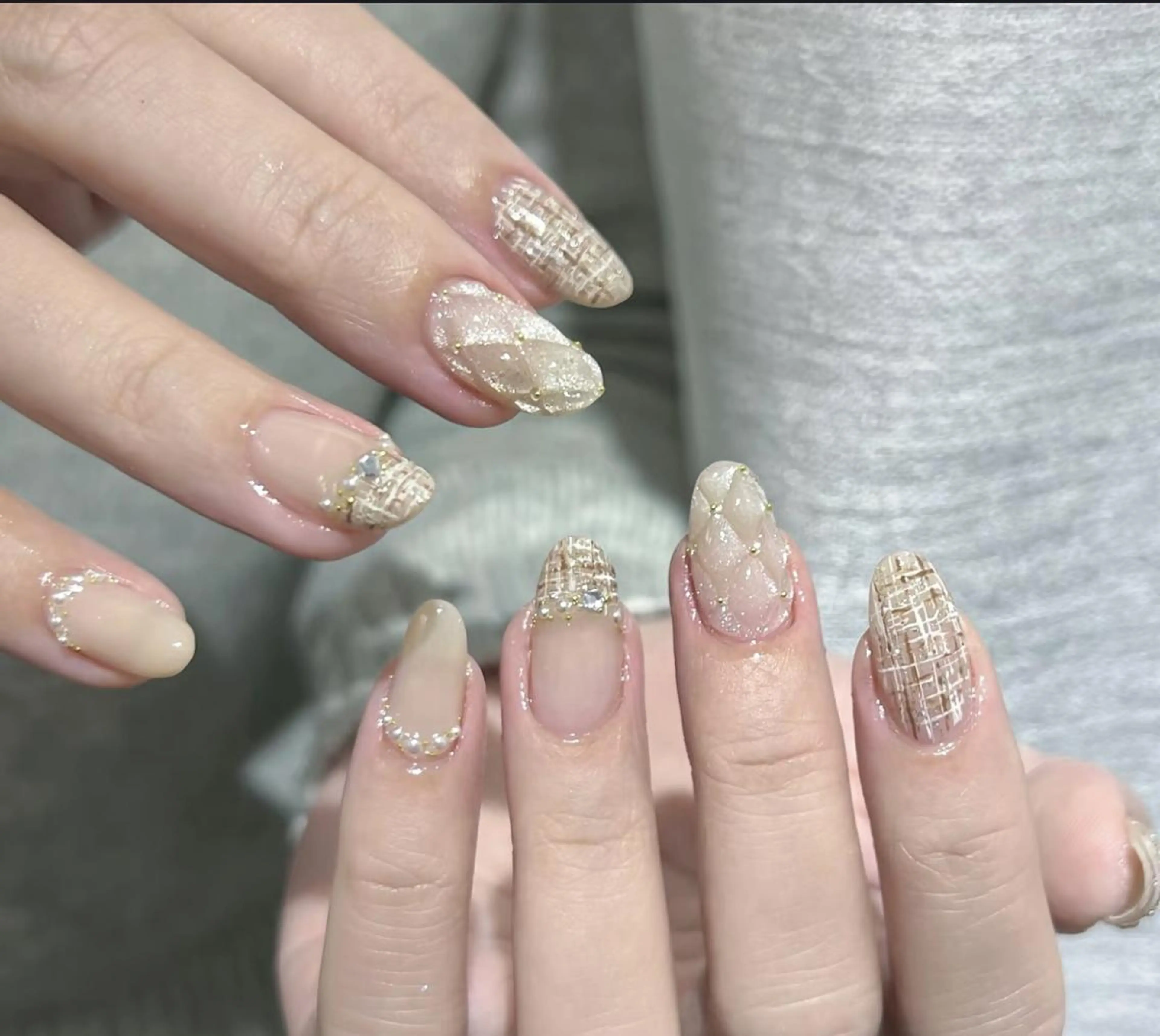 ネイル ハンドネイル ハンドケア 🍑 momo_nailのネイルデザイン