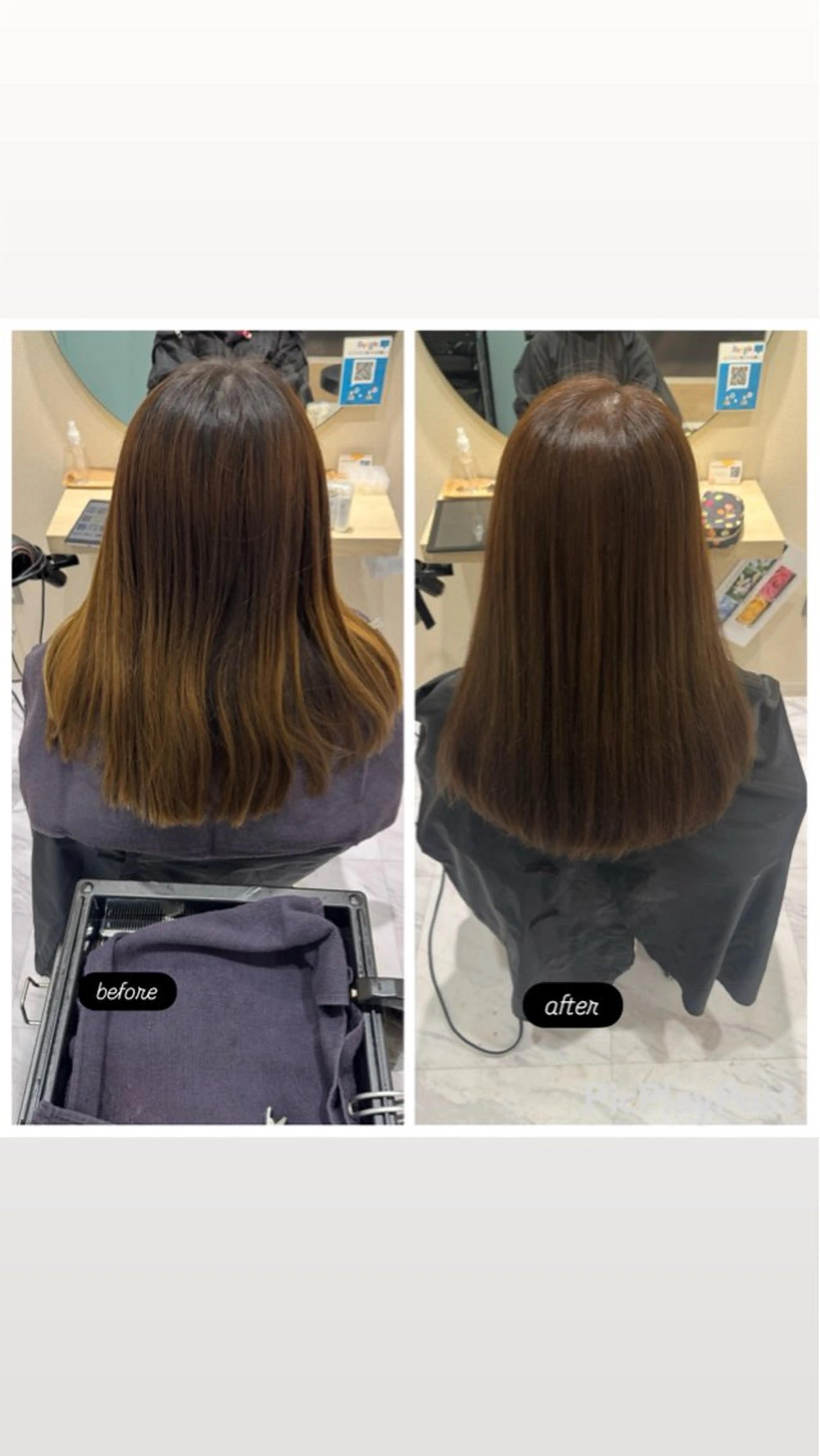 セミロング カット ヘアカラー トリートメント 丹野 圭太のヘアスタイル