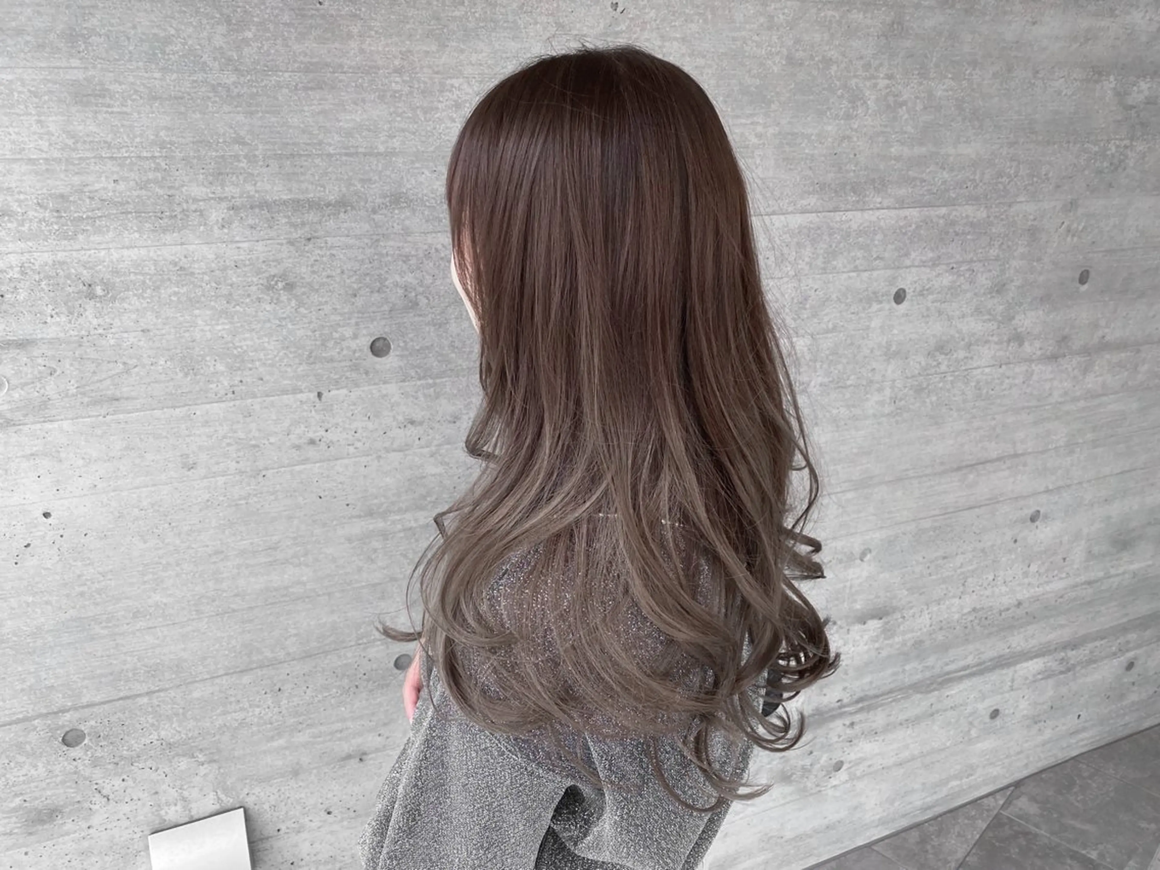 ロング カラー カット ヘアカラー Kingdom鎌倉所属・透明感カラー/艶髪 /鎌倉/ヤタベケンタのヘアスタイル