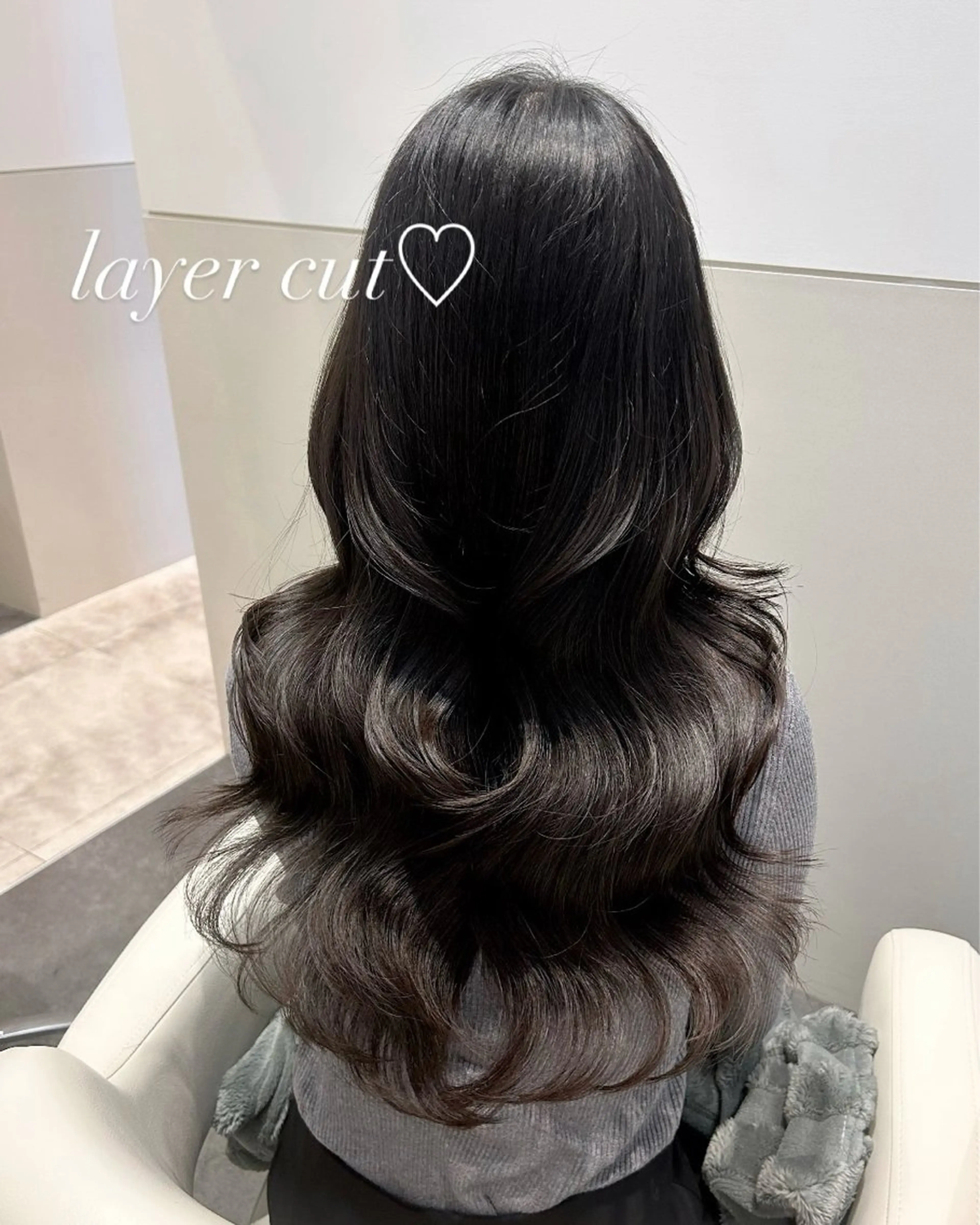 ロング カラー カット ヘアカラー トリートメント 🩷韓国ヘア/ヨシン モリ🩷Maikaのヘアスタイル