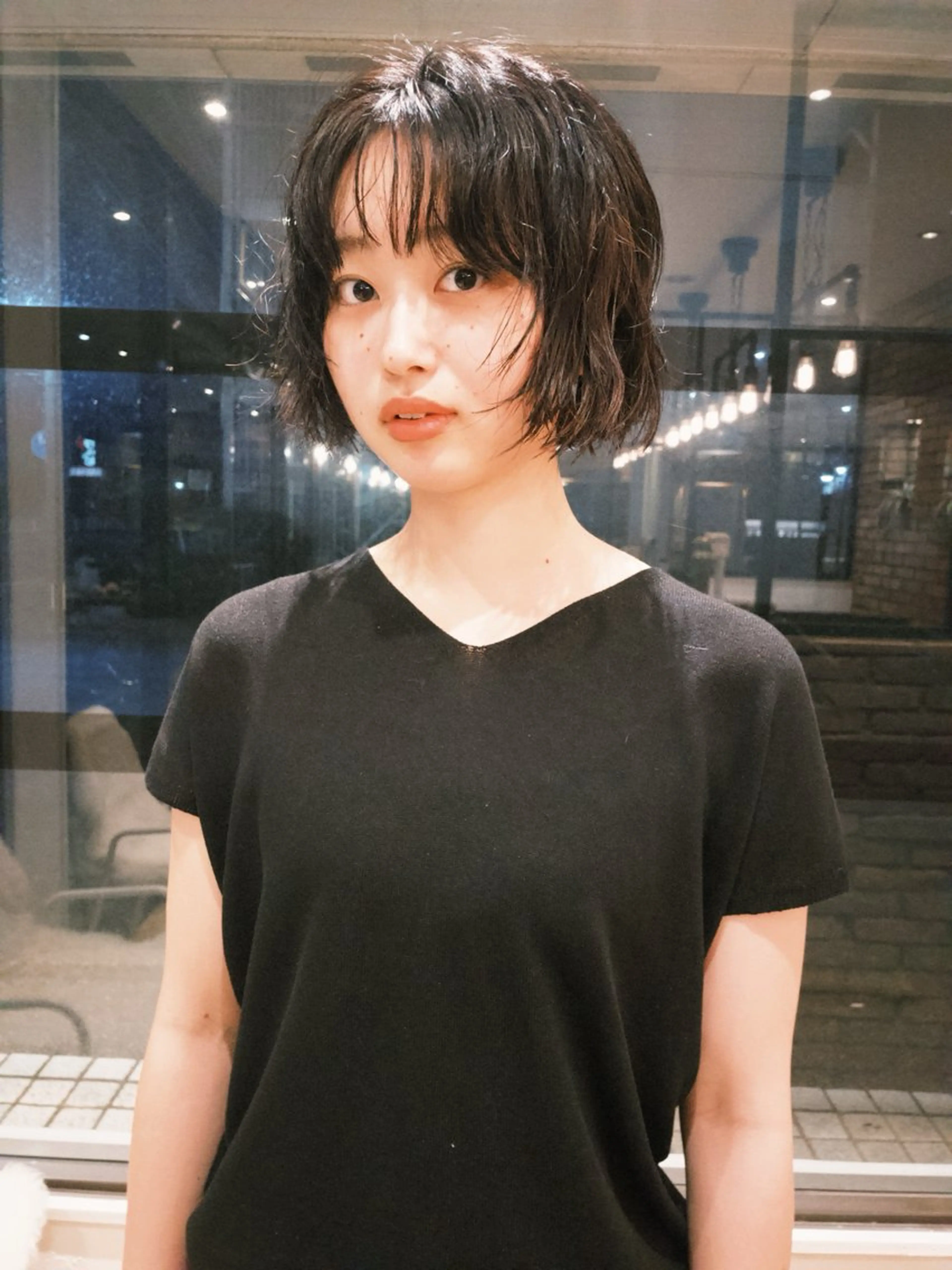 ショート パーマ カット パーマ GUESTs所属・優音 /YUi/パーマのヘアスタイル