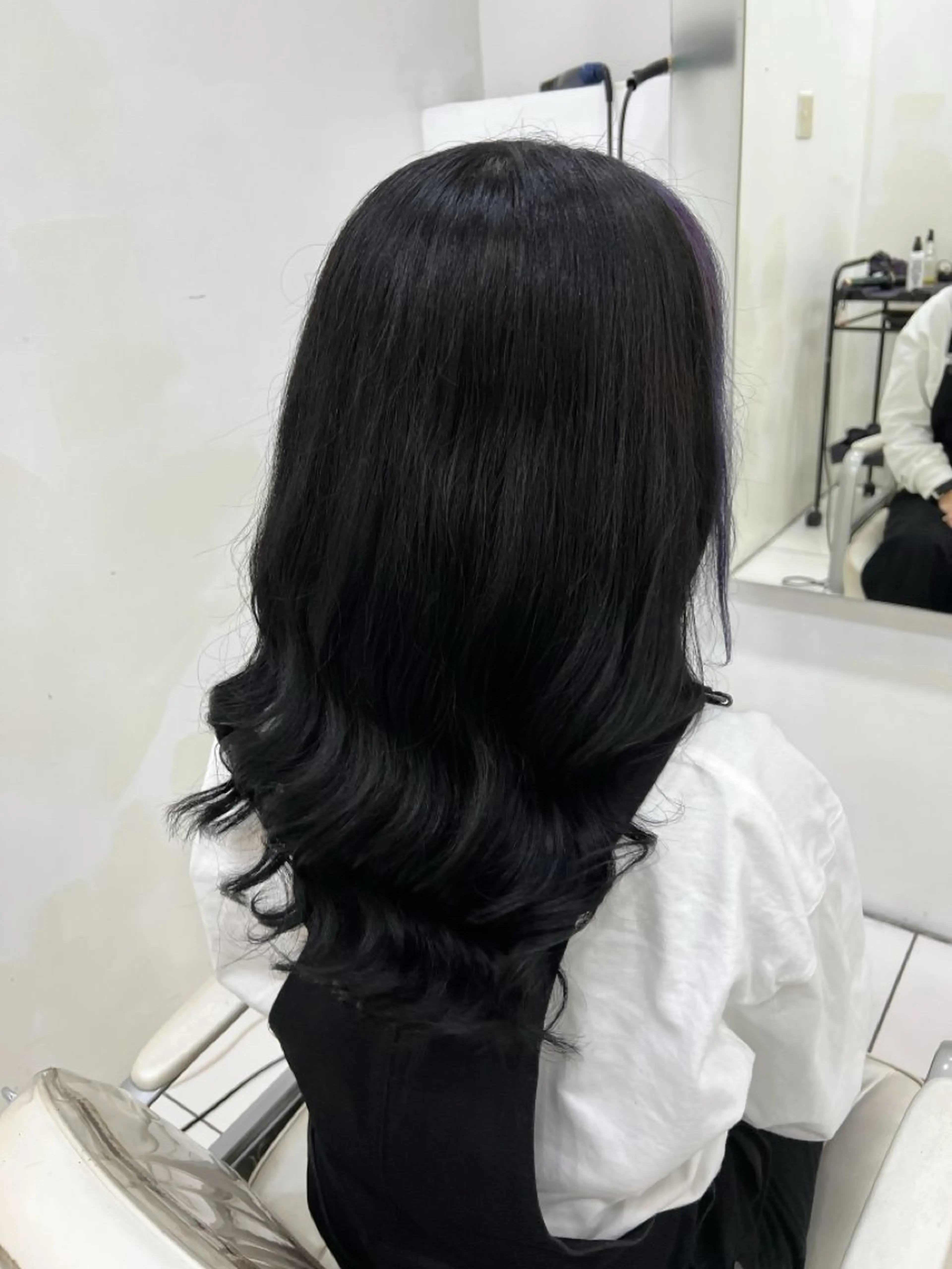 ロング カラー 🥀ダブルカラー/ 艶カラー🥀ユイキのヘアスタイル