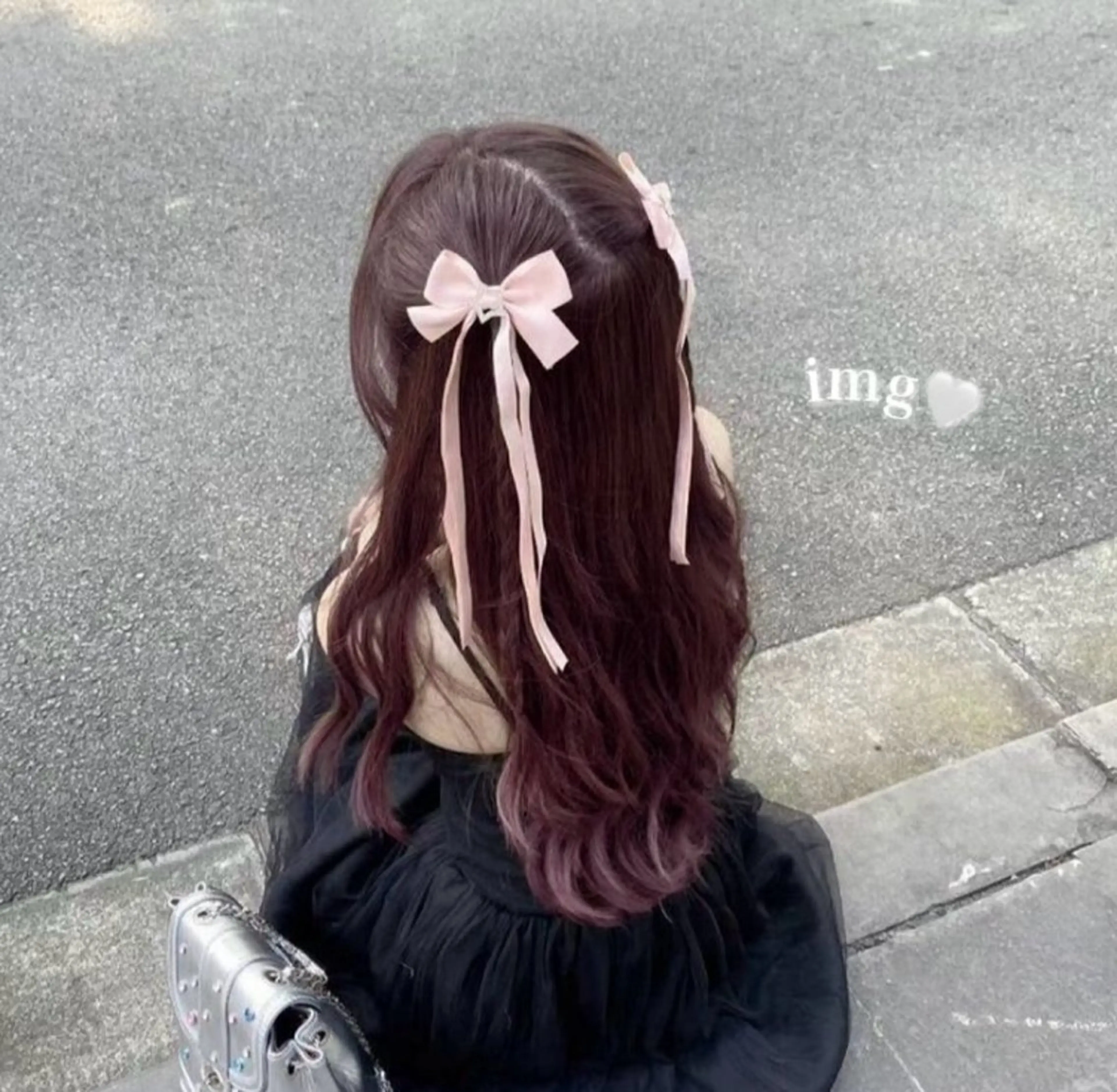 カラー girly❤︎暖色ヘ ア➰🎀HINANOのヘアスタイル