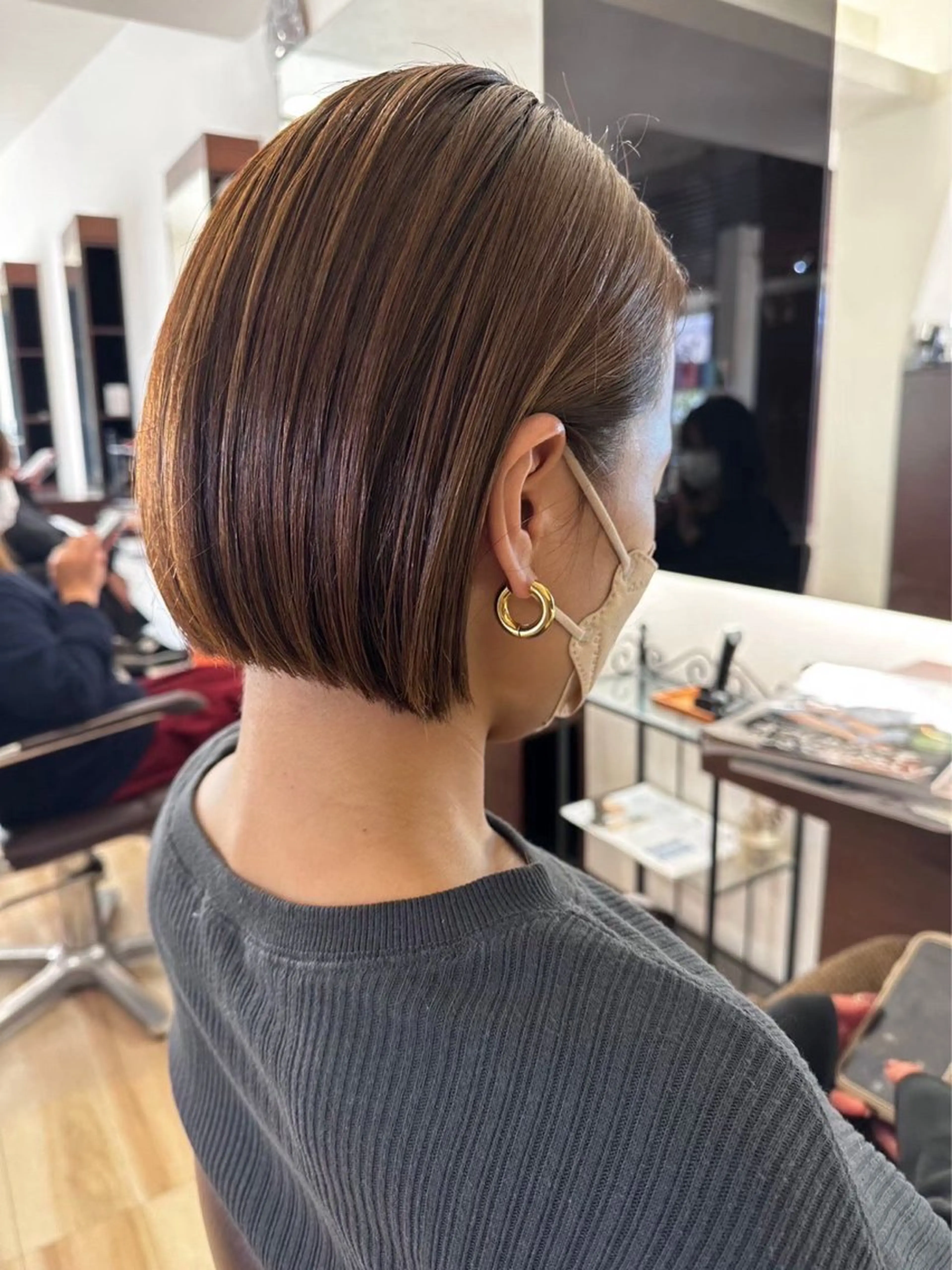 ショート ボブ メンズサロンクロ所属・今井 匠のヘアスタイル