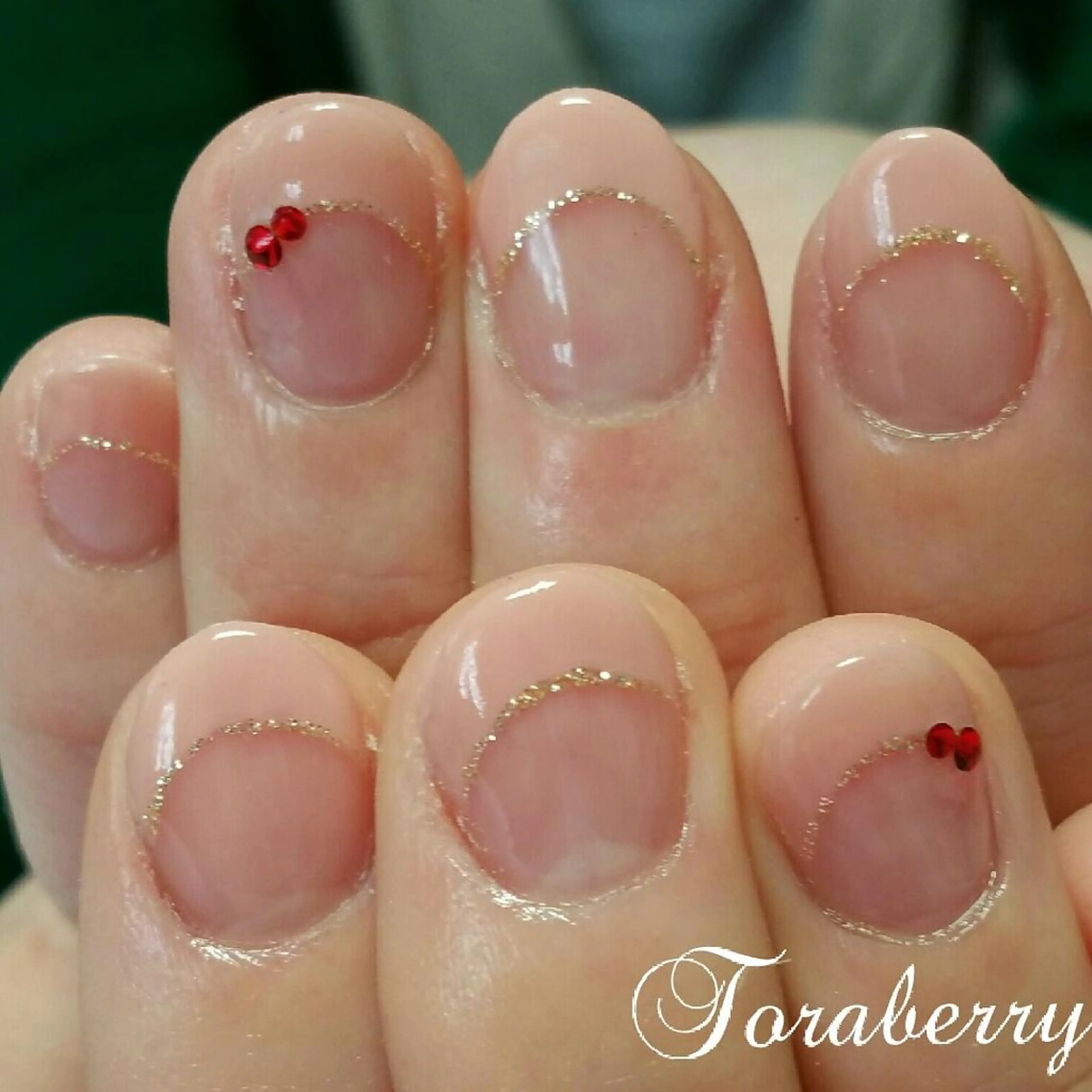 ネイル フレンチネイル ネイリスト なつみのネイルデザイン