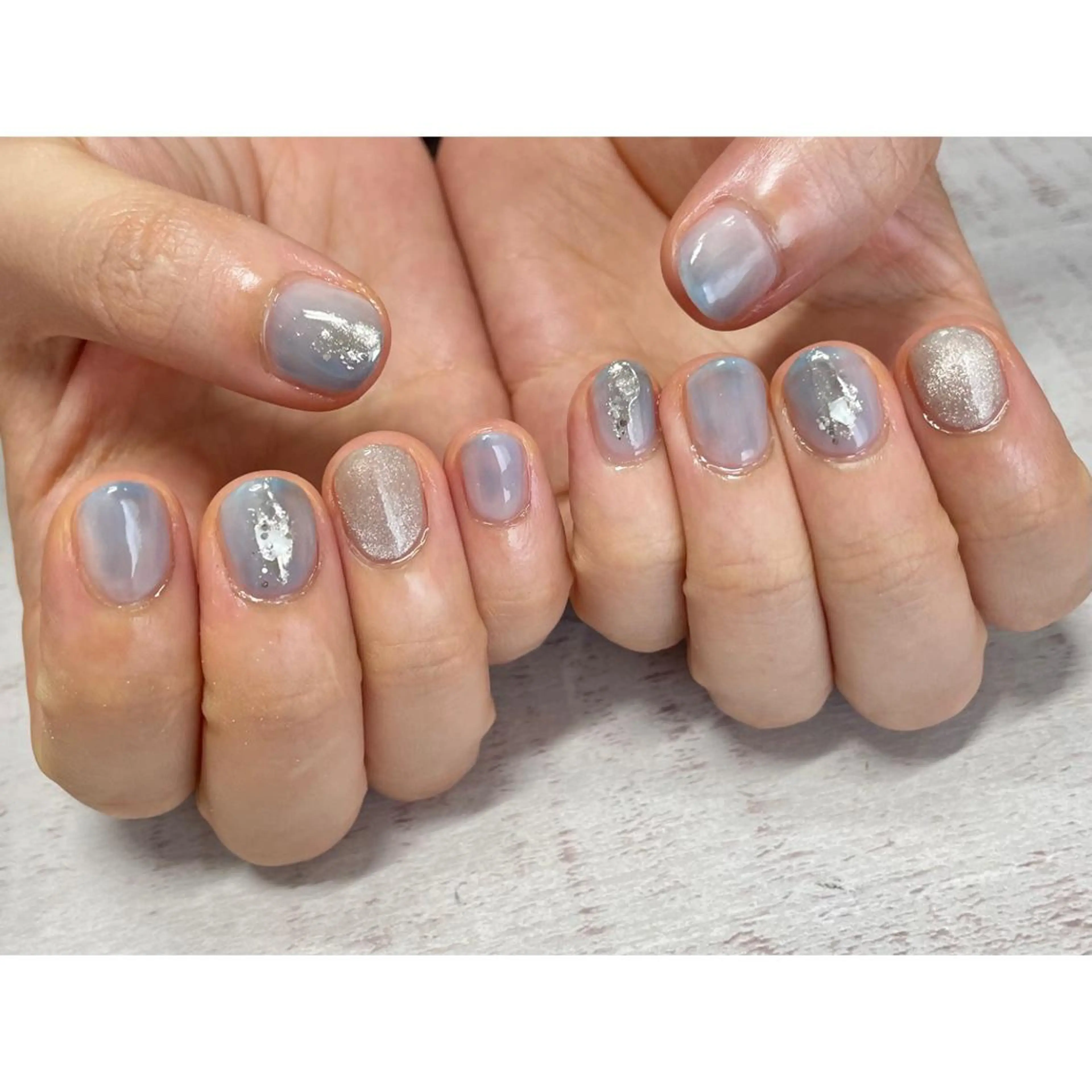 ネイル 𖡼 yumenoのネイルデザイン